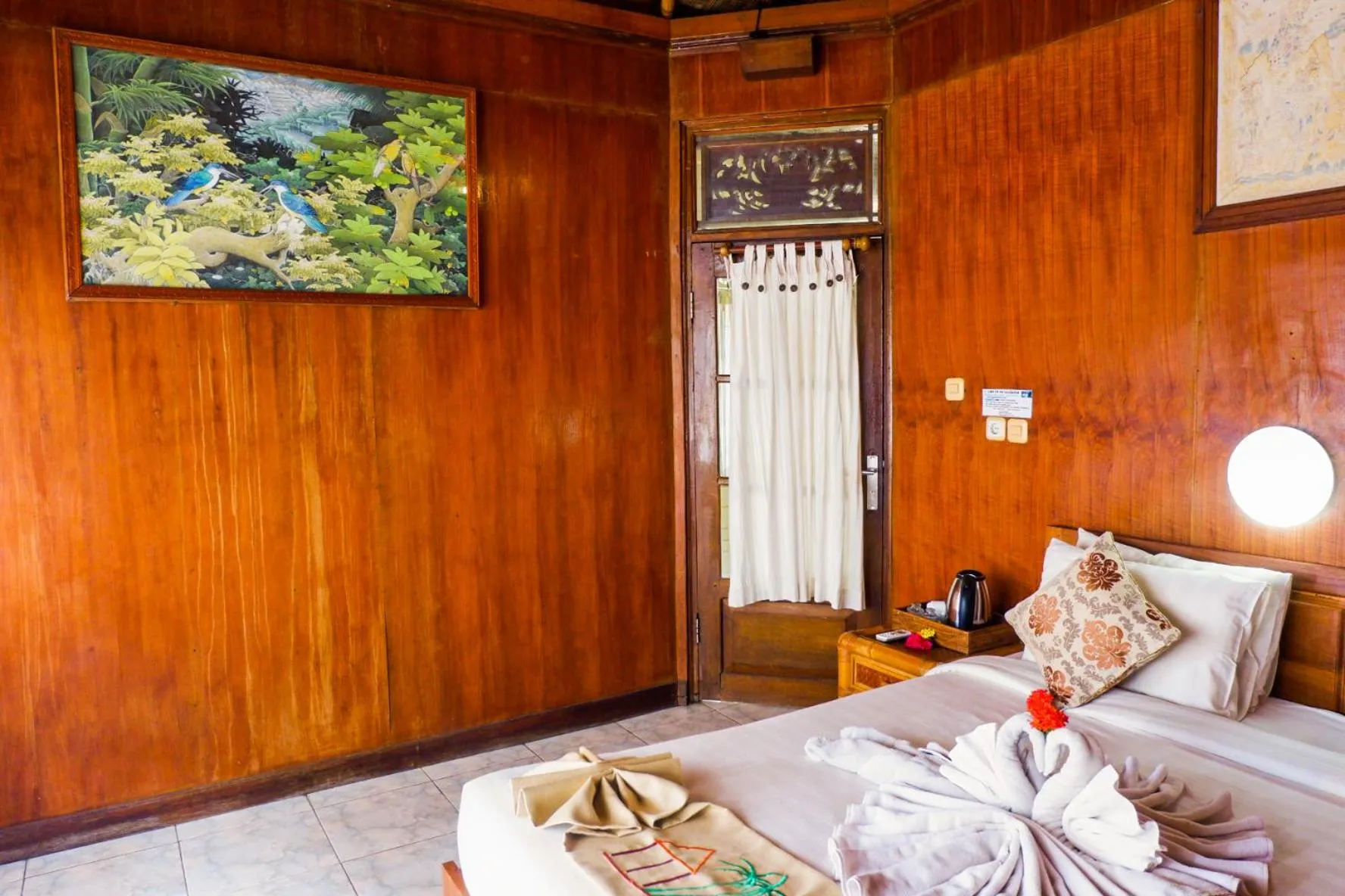 Bedroom in Amed Cafe & Hotel Kebun Wayan