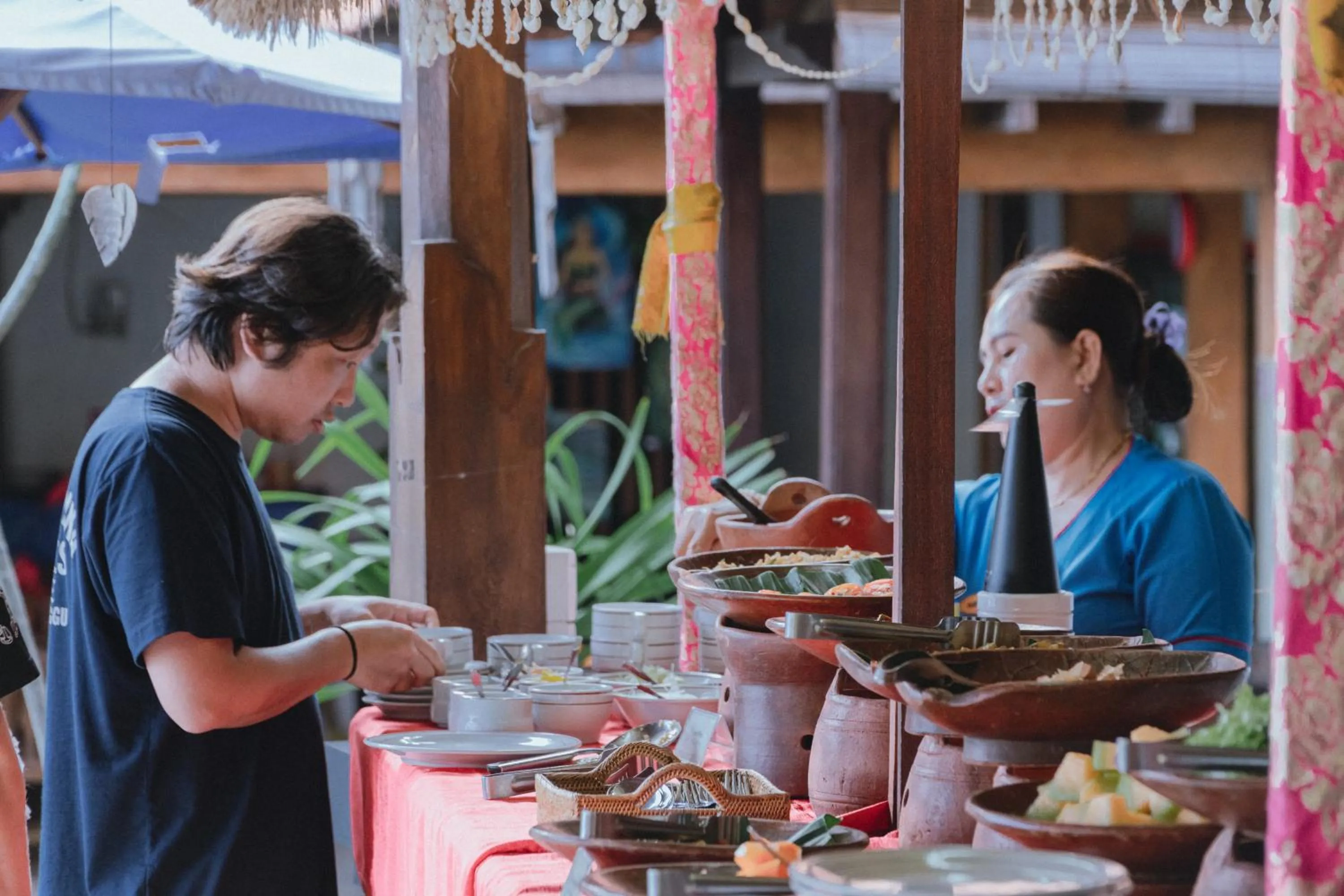 Restaurant/places to eat in Amed Cafe & Hotel Kebun Wayan