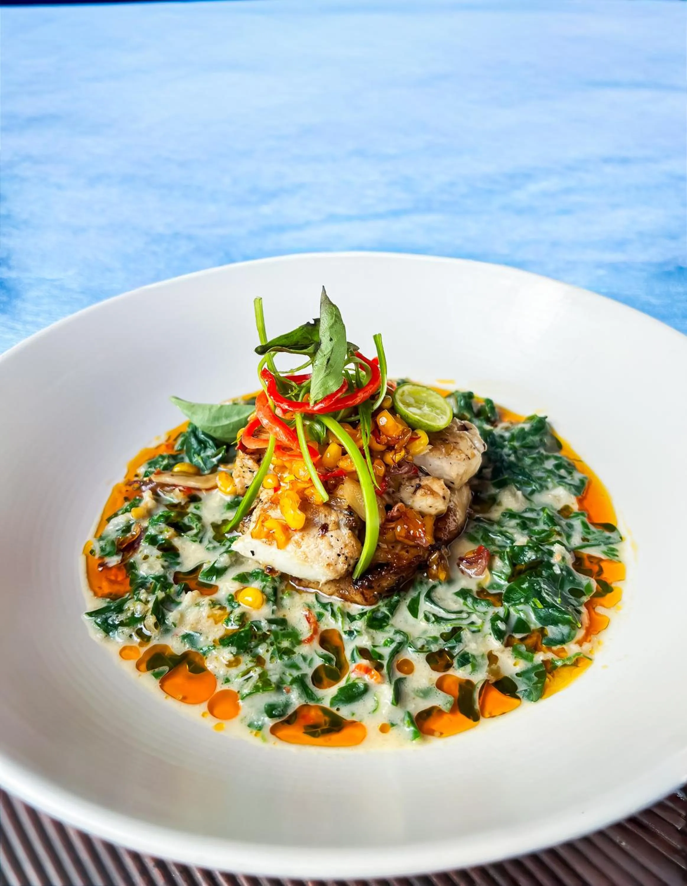 Food and drinks in Amed Cafe & Hotel Kebun Wayan