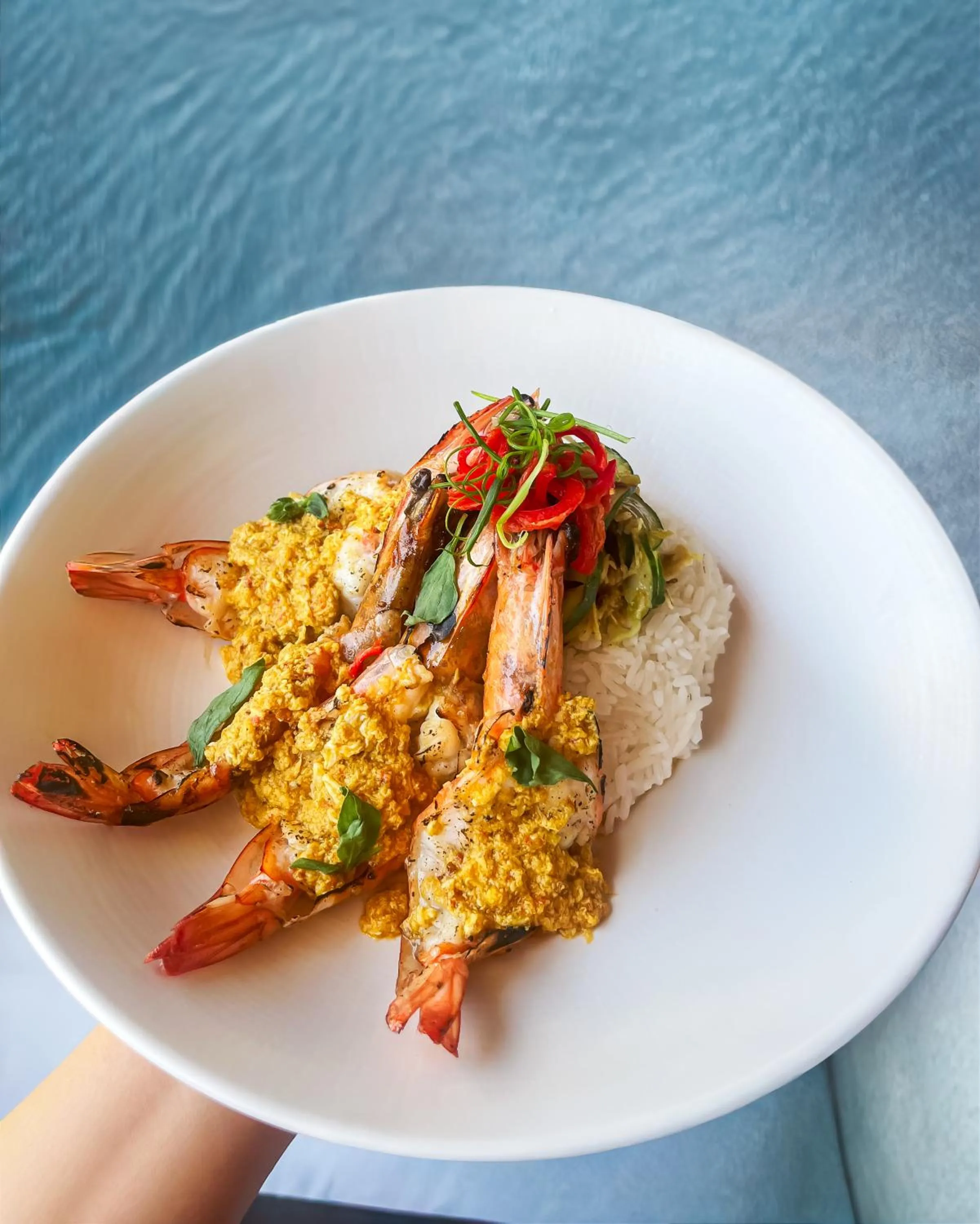 Food and drinks in Amed Cafe & Hotel Kebun Wayan