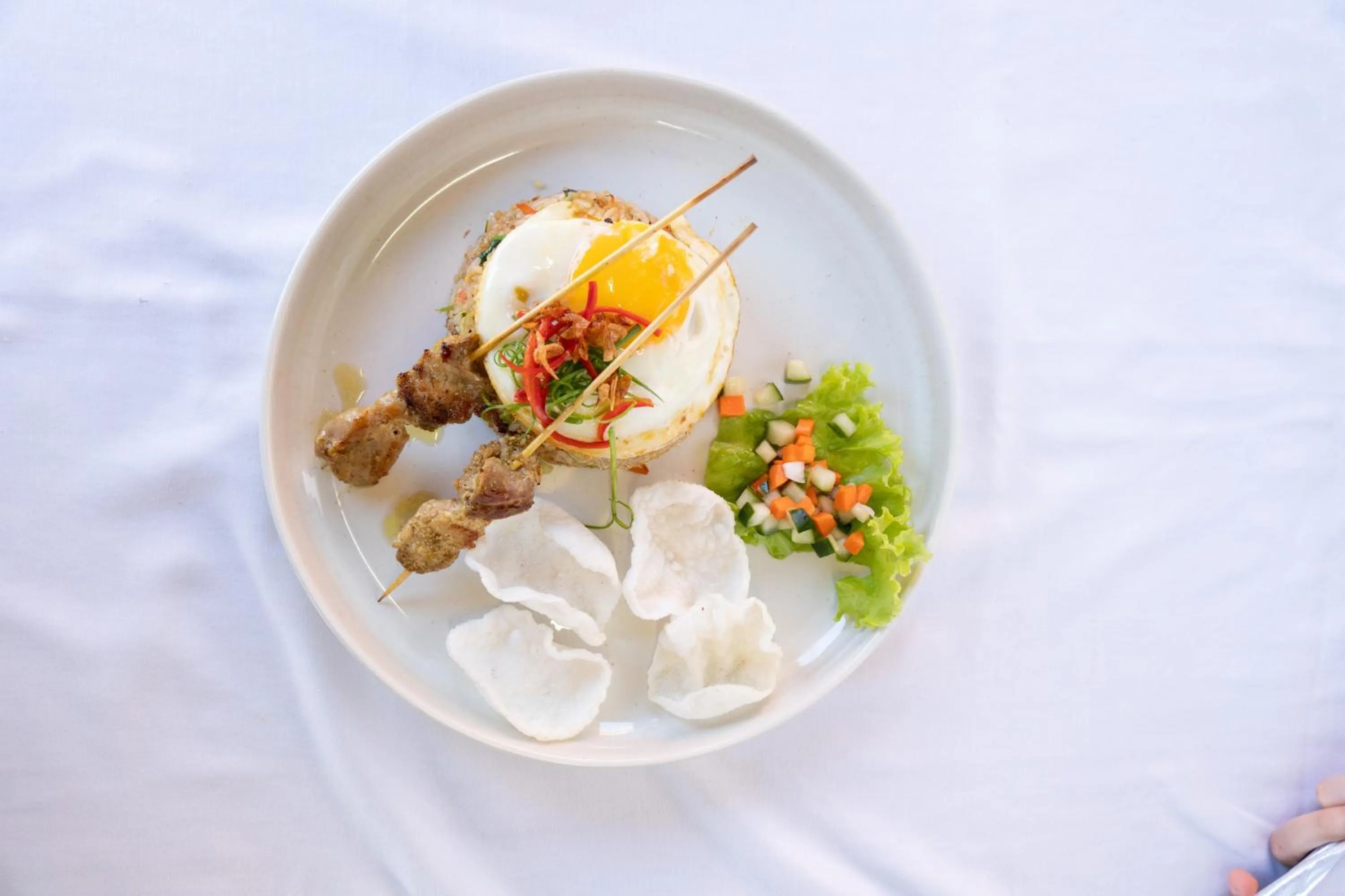 Food and drinks in Amed Cafe & Hotel Kebun Wayan