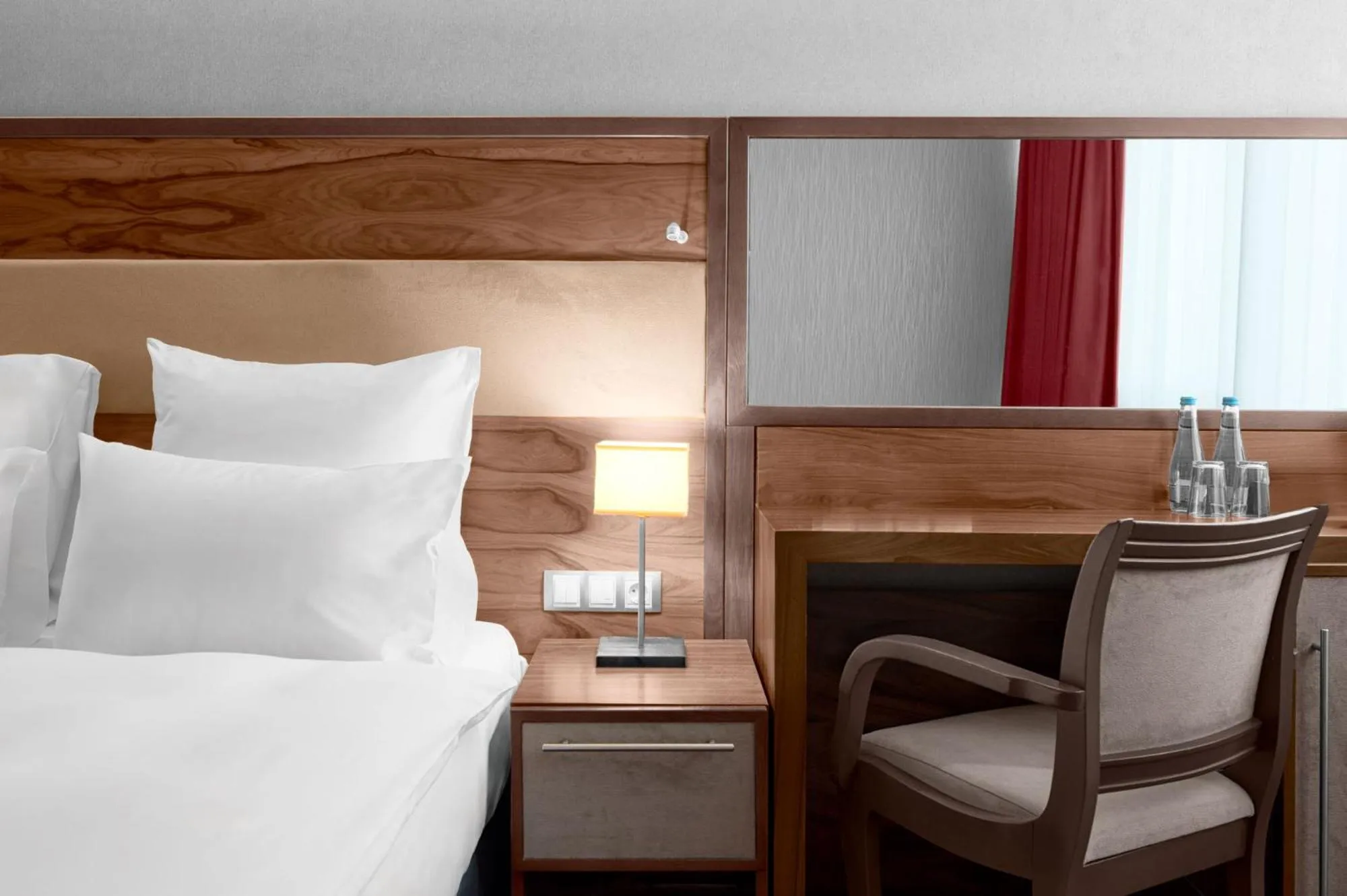 Bed in Movenpick hotel Sarajevo