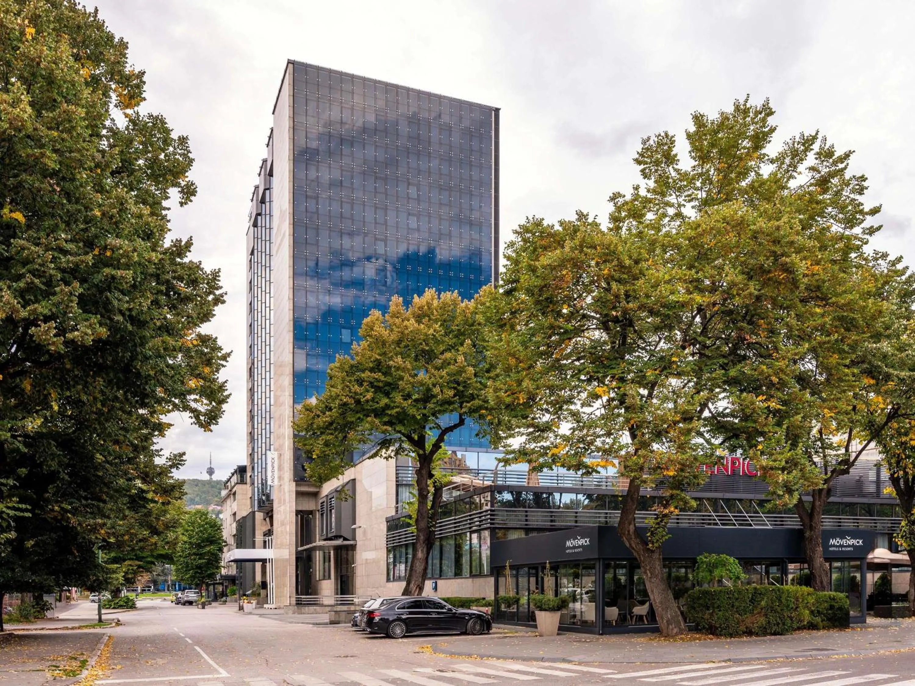 Property building in Movenpick hotel Sarajevo