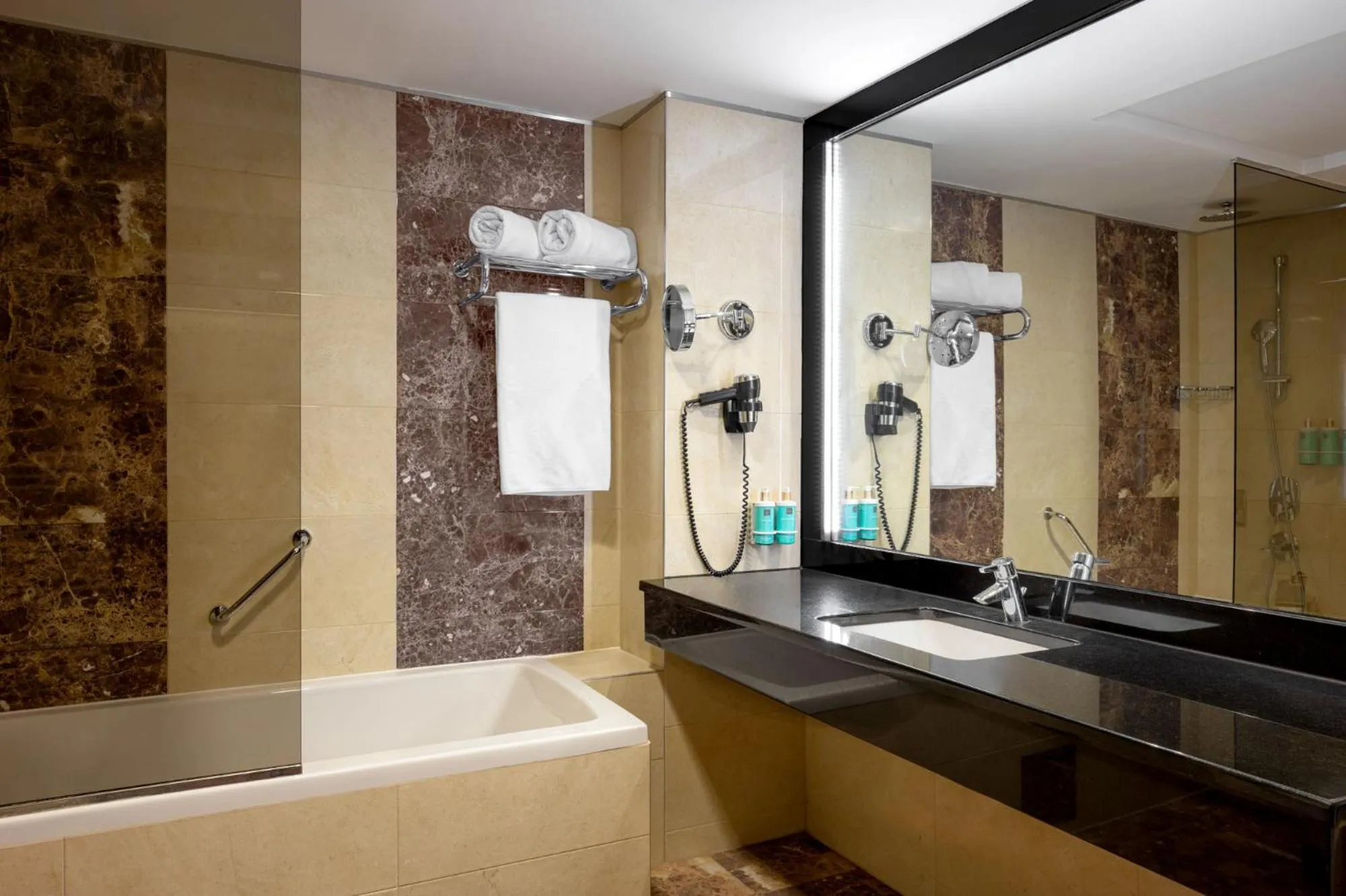 Bathroom in Movenpick hotel Sarajevo