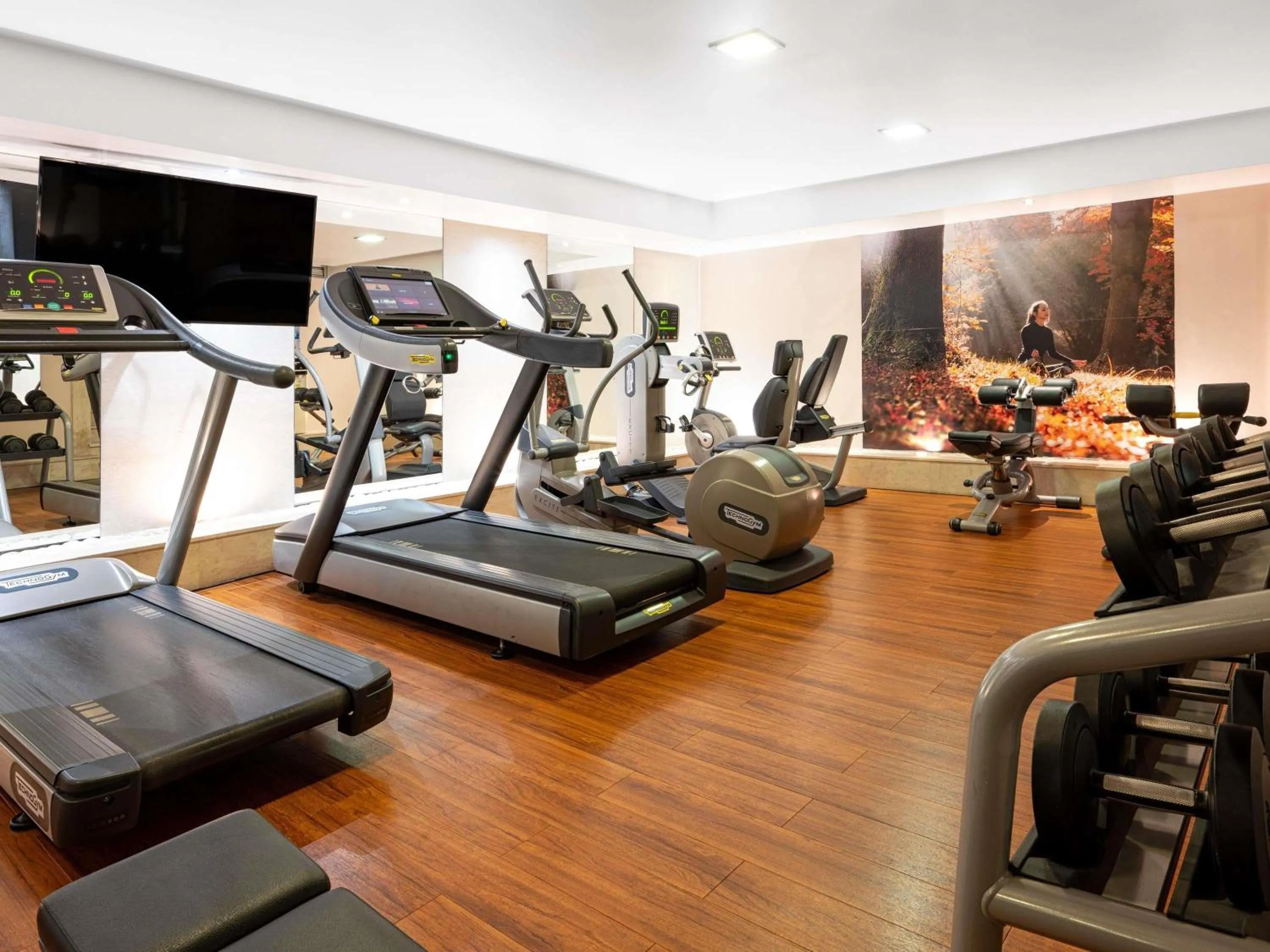 Fitness centre/facilities in Movenpick hotel Sarajevo