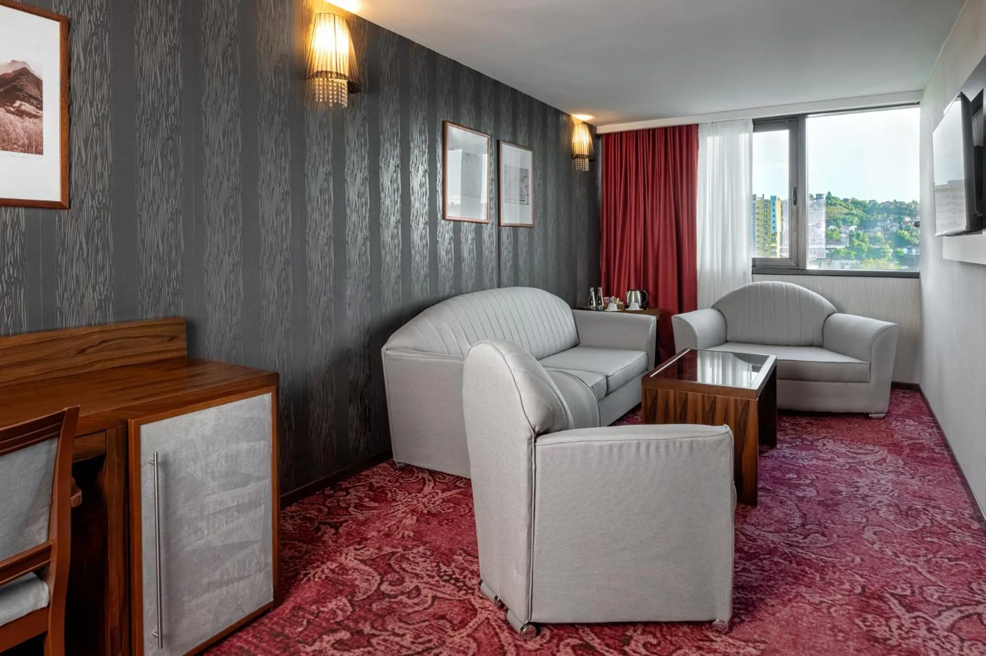 Living room in Movenpick hotel Sarajevo