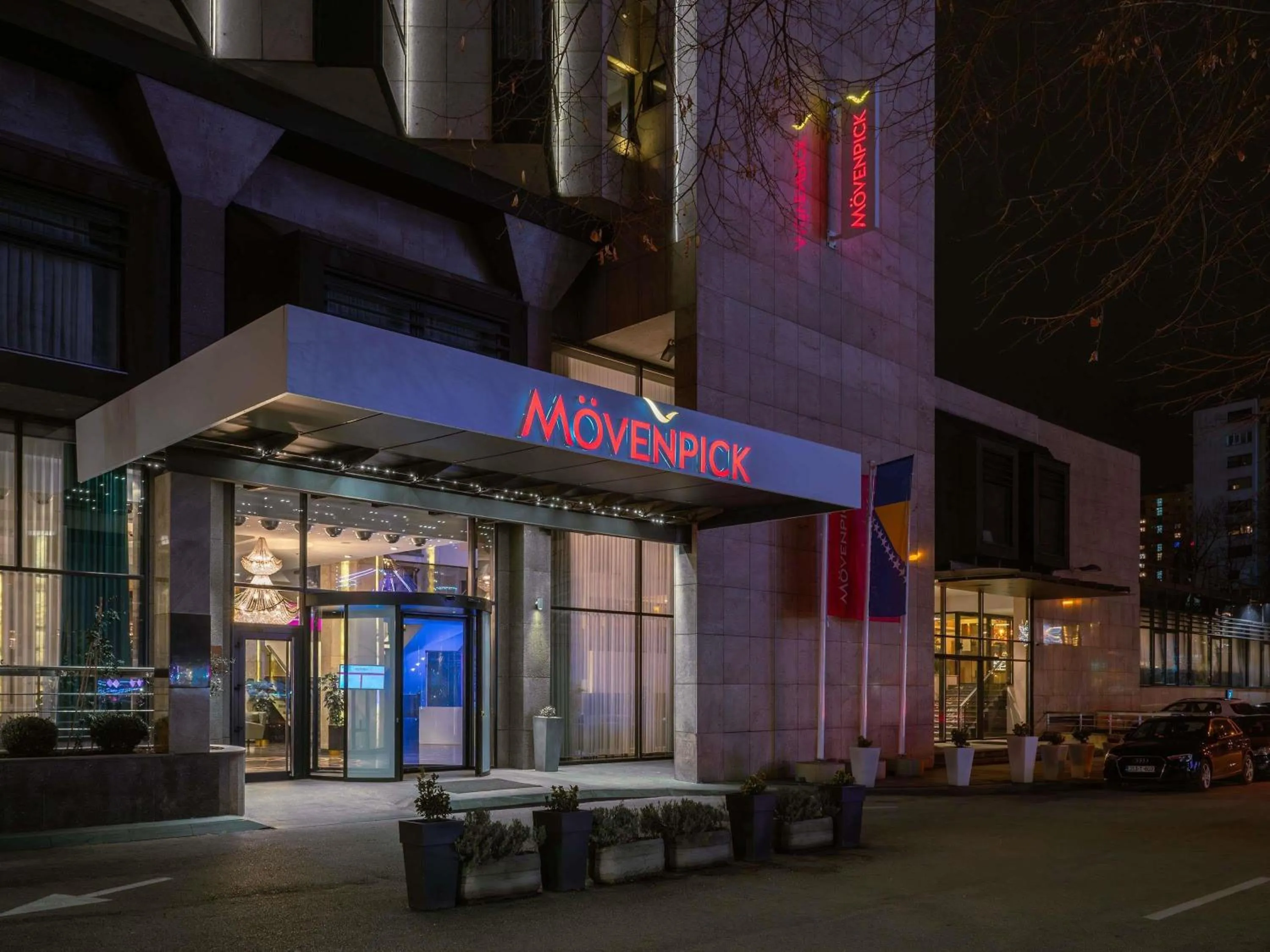 Property building in Movenpick hotel Sarajevo