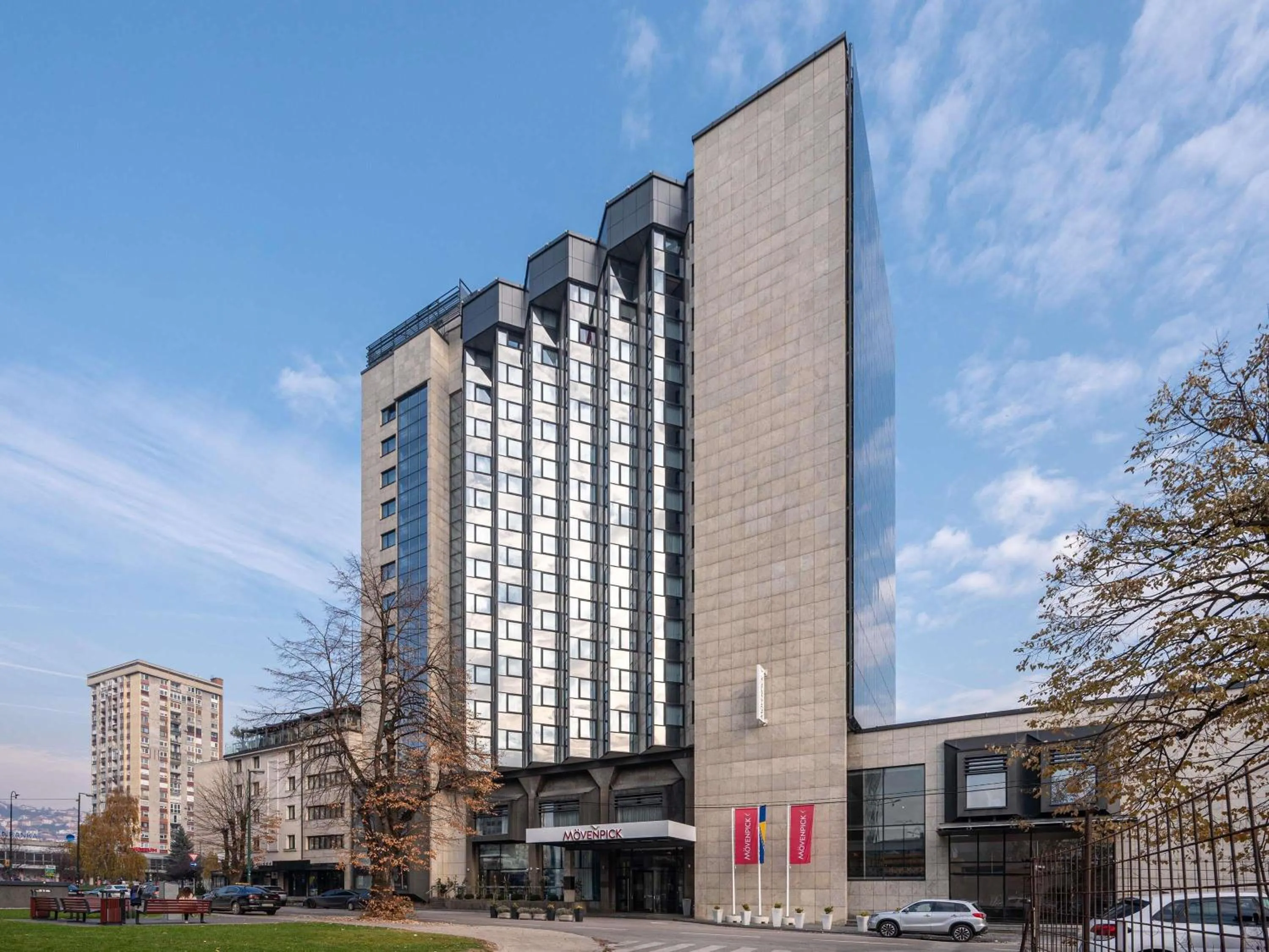 Property building in Movenpick hotel Sarajevo