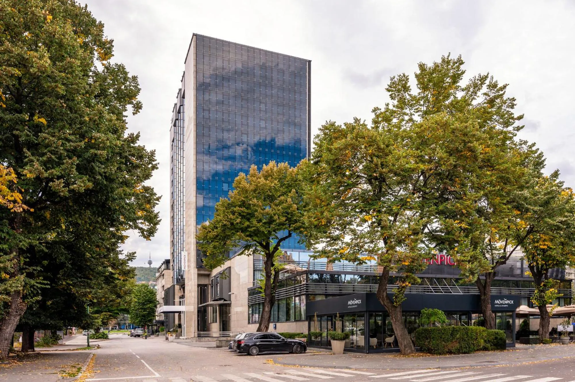 Property building in Movenpick hotel Sarajevo
