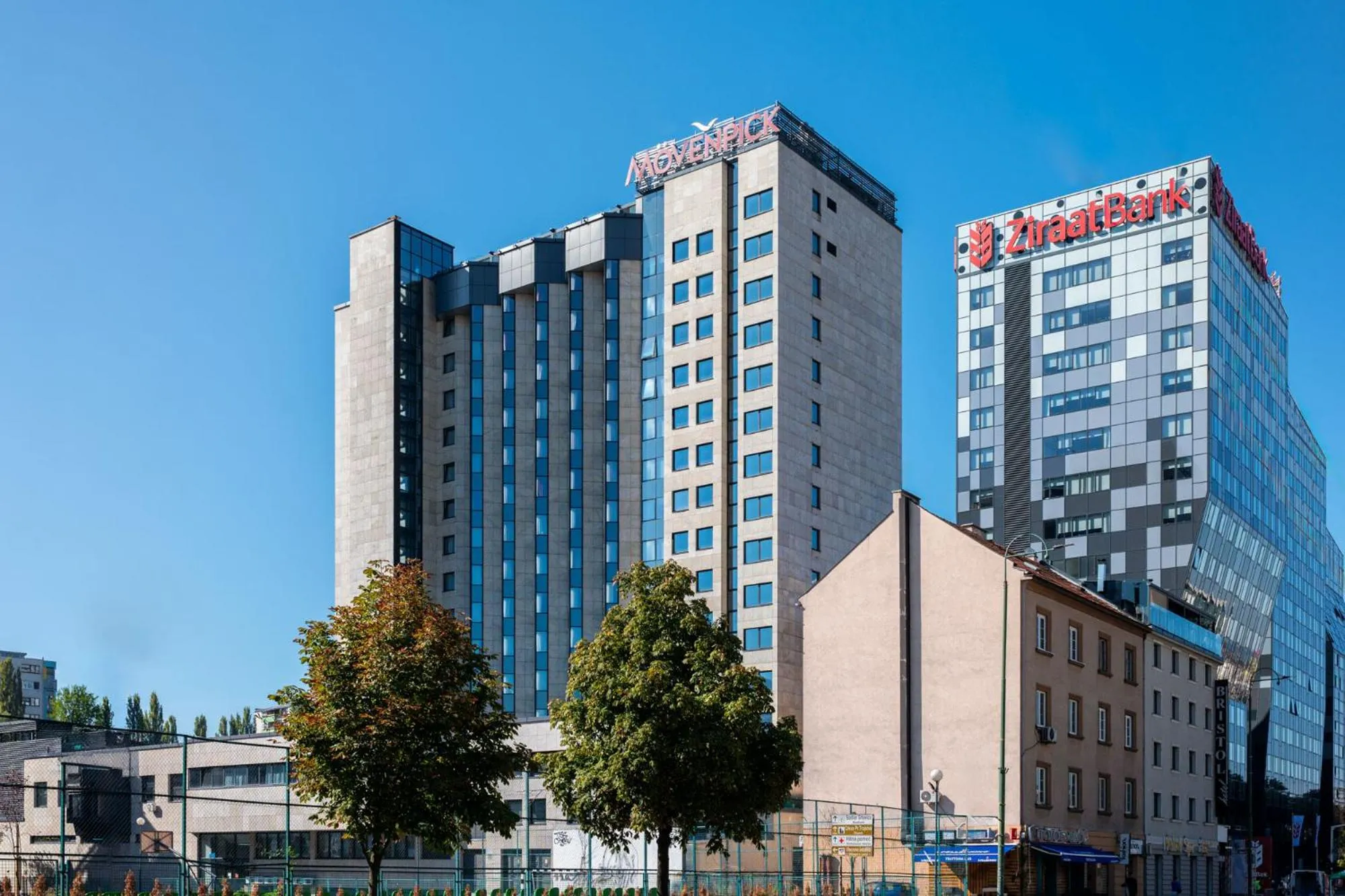 Property building in Movenpick hotel Sarajevo