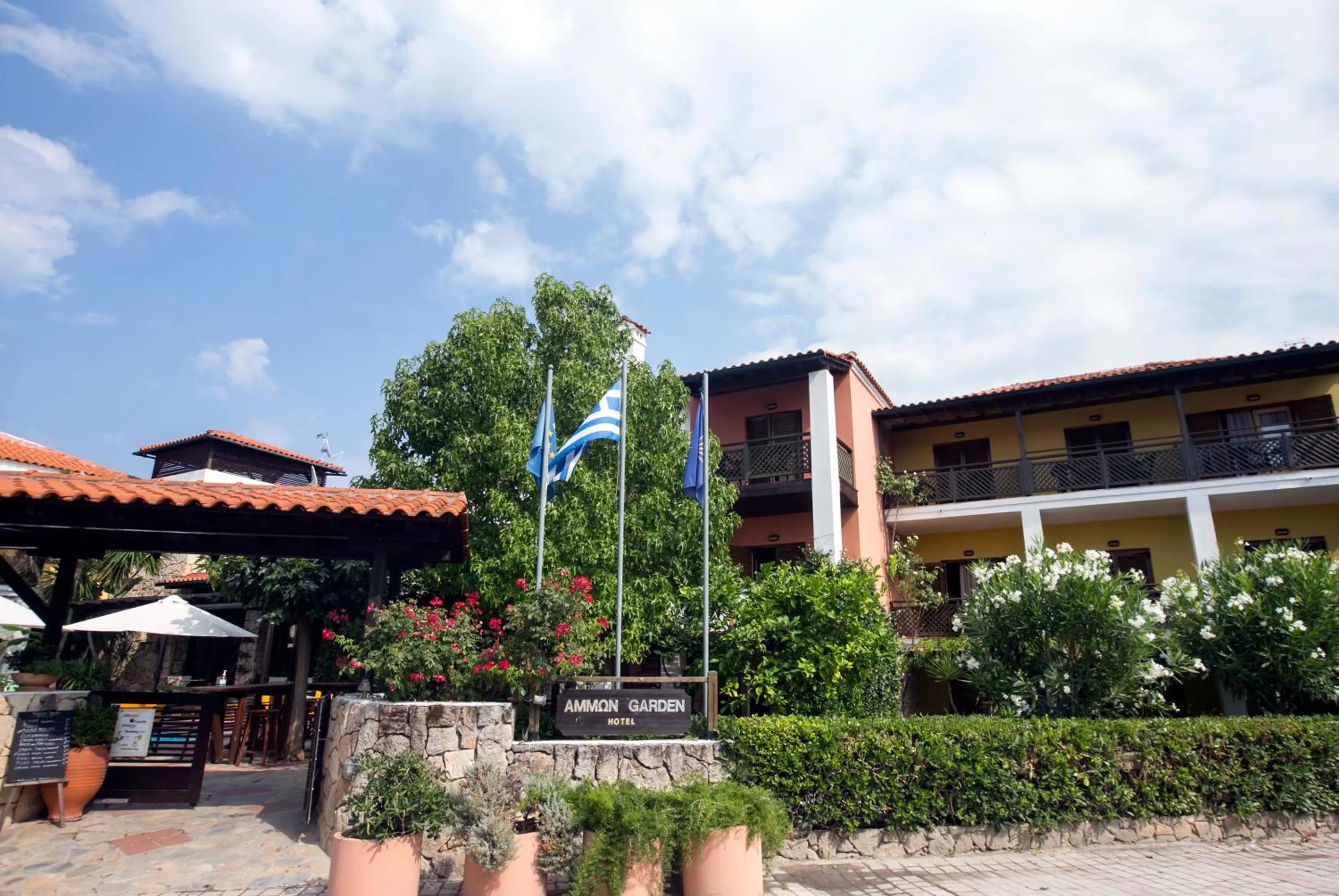 Property building in Ammon Garden Hotel