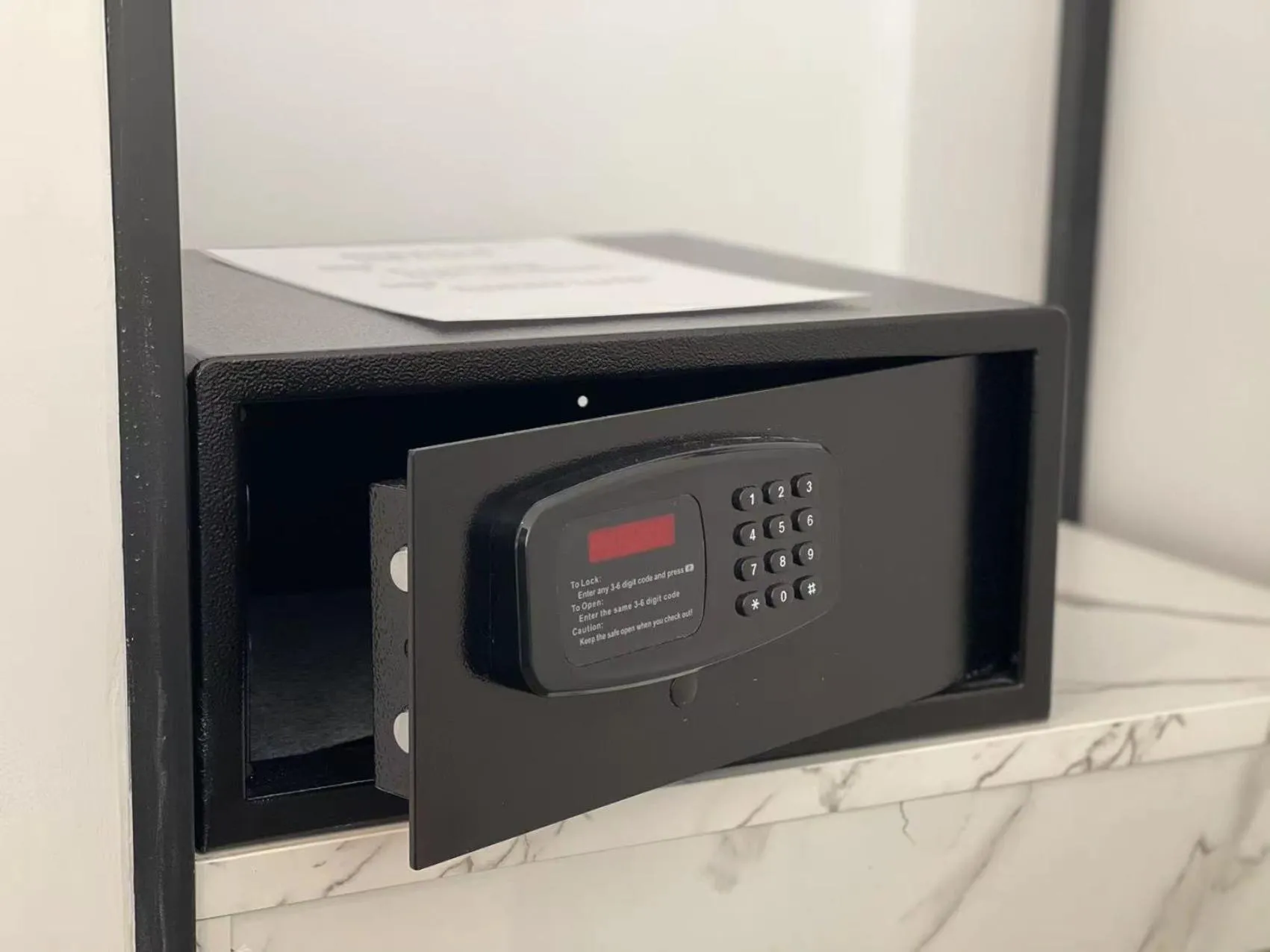 safe in Magnificent International Hotel