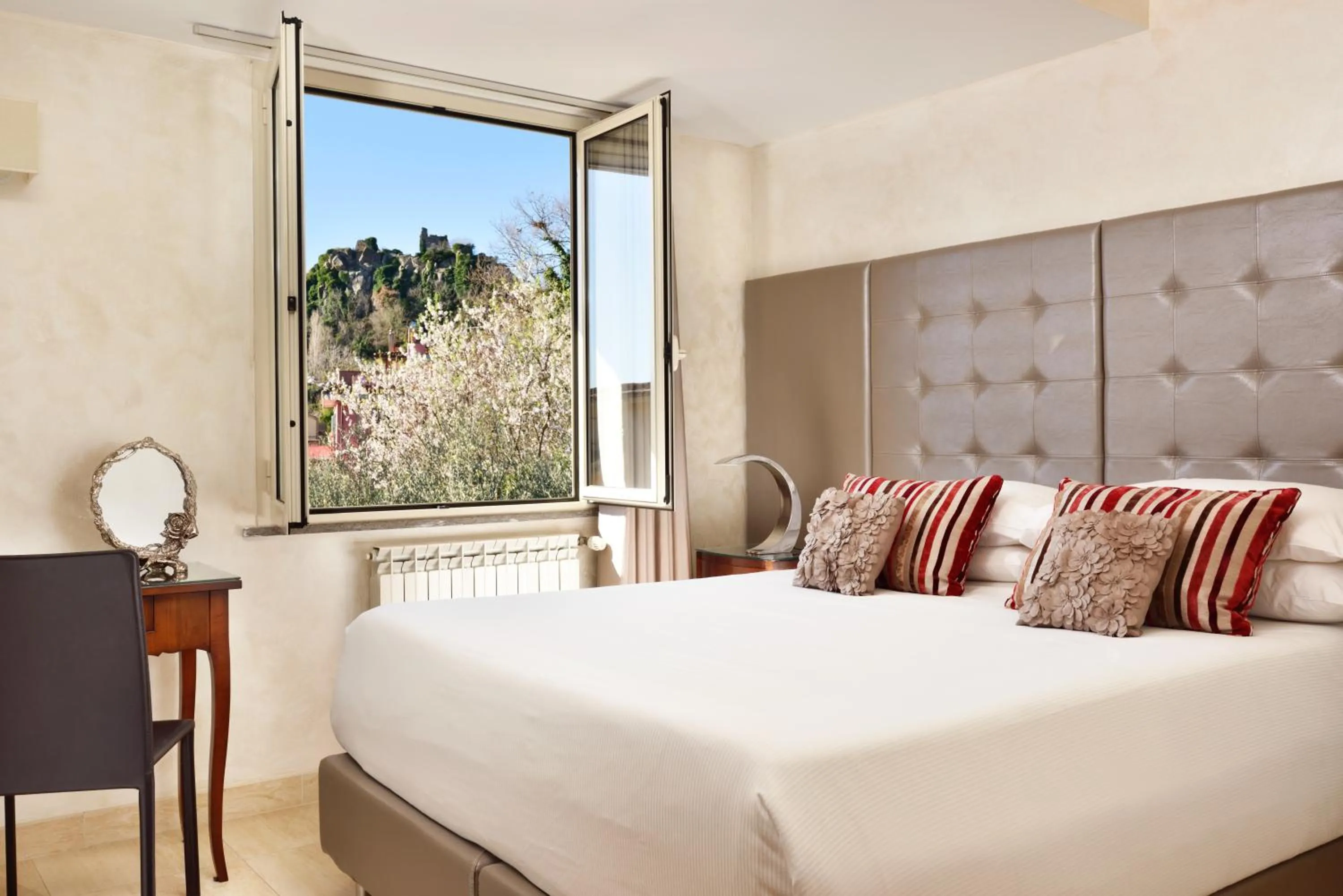 Bed in Hotel Recostano Residence