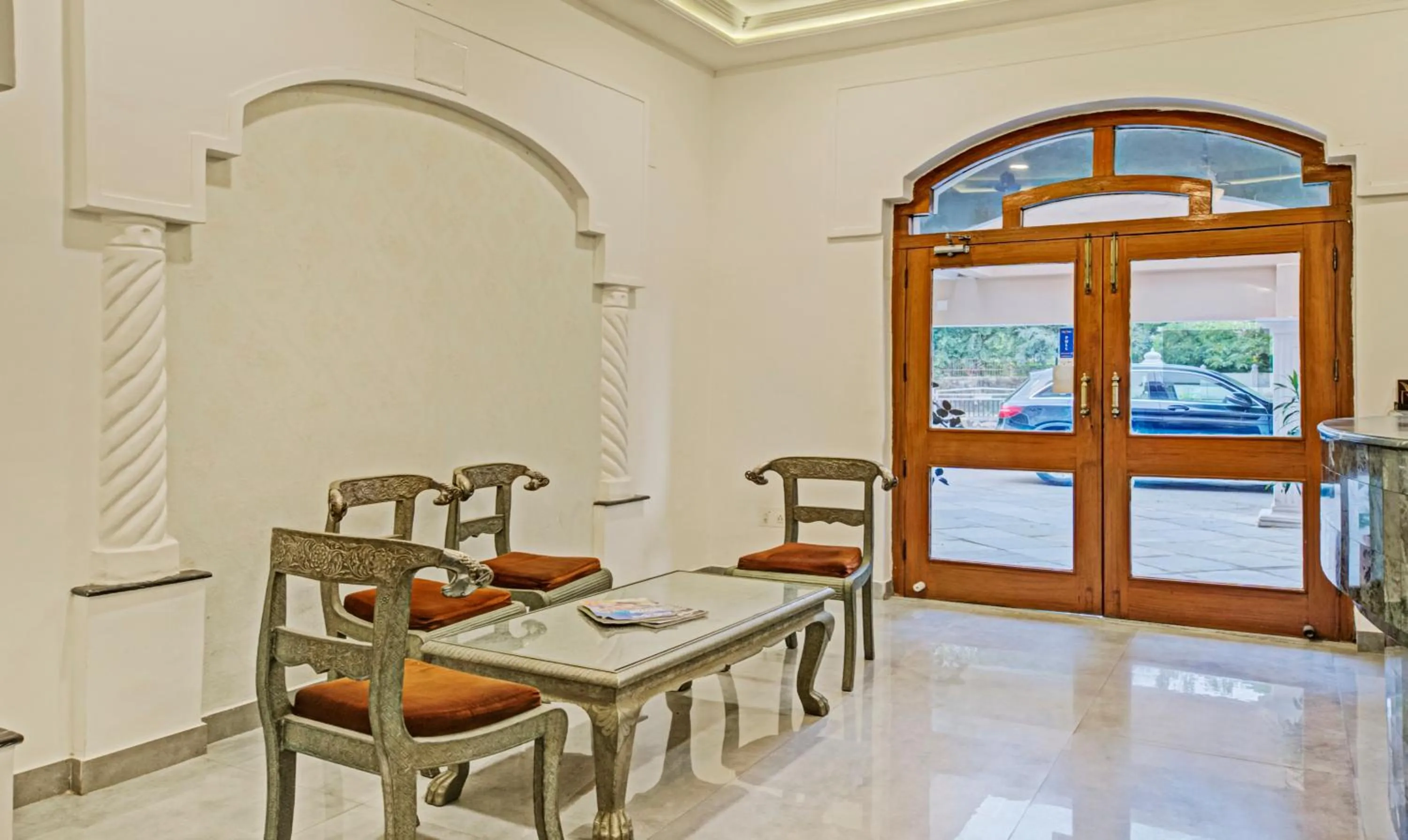 Lobby or reception in Hotel Meera Udaipur