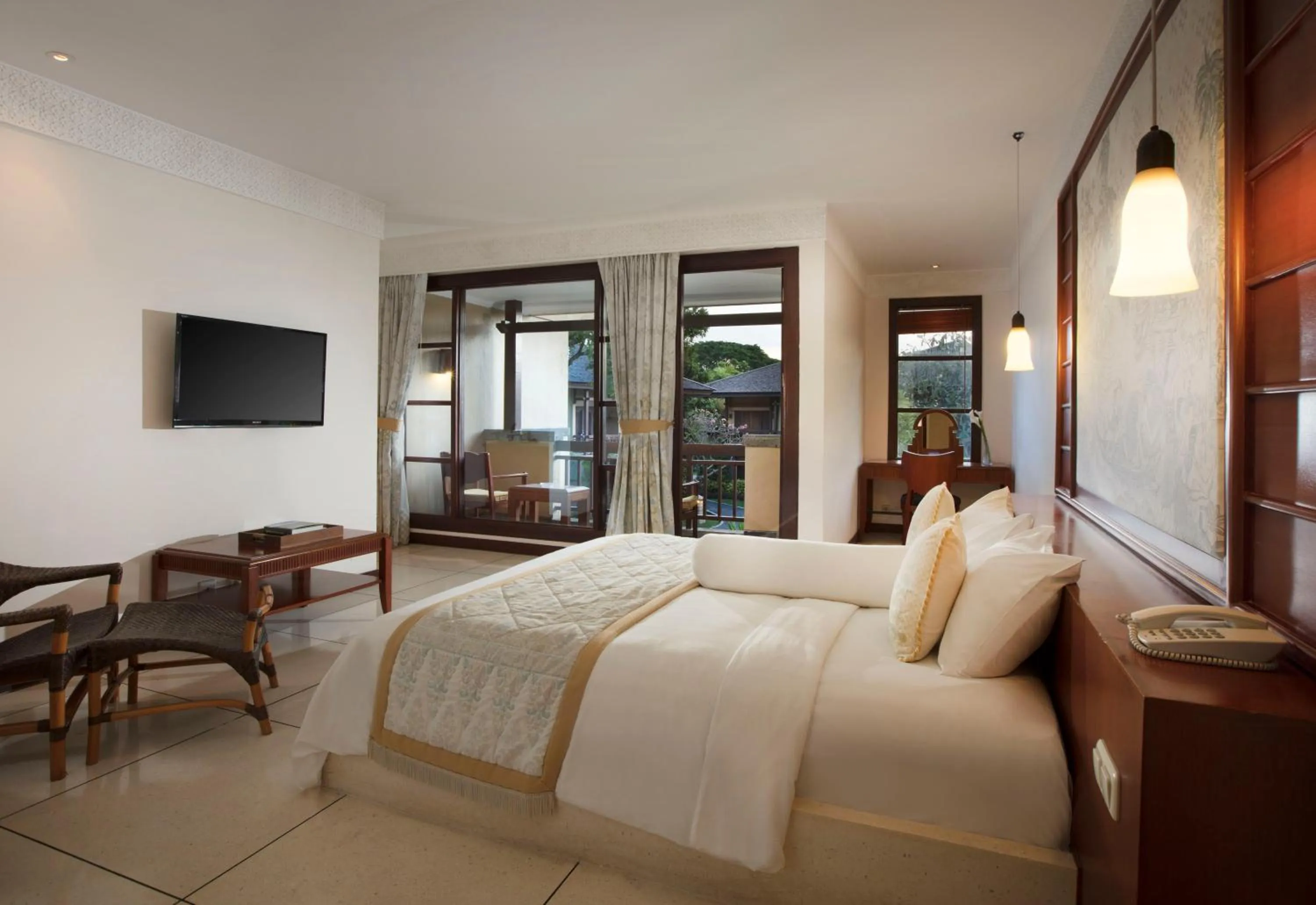 Bedroom, Bed in The Patra Bali Resort & Villas - CHSE Certified