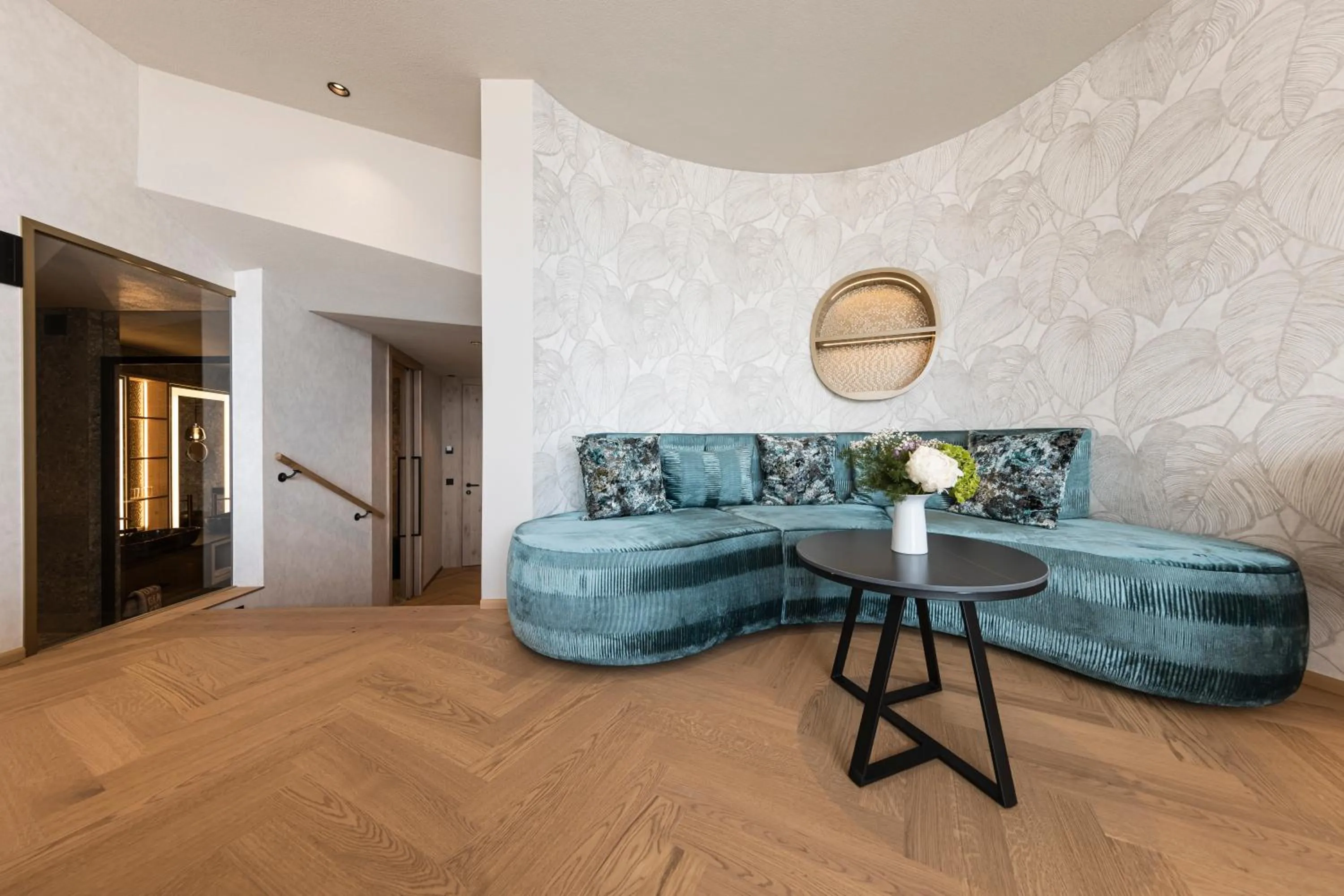 Seating area in DAS GERSTL Alpine Retreat