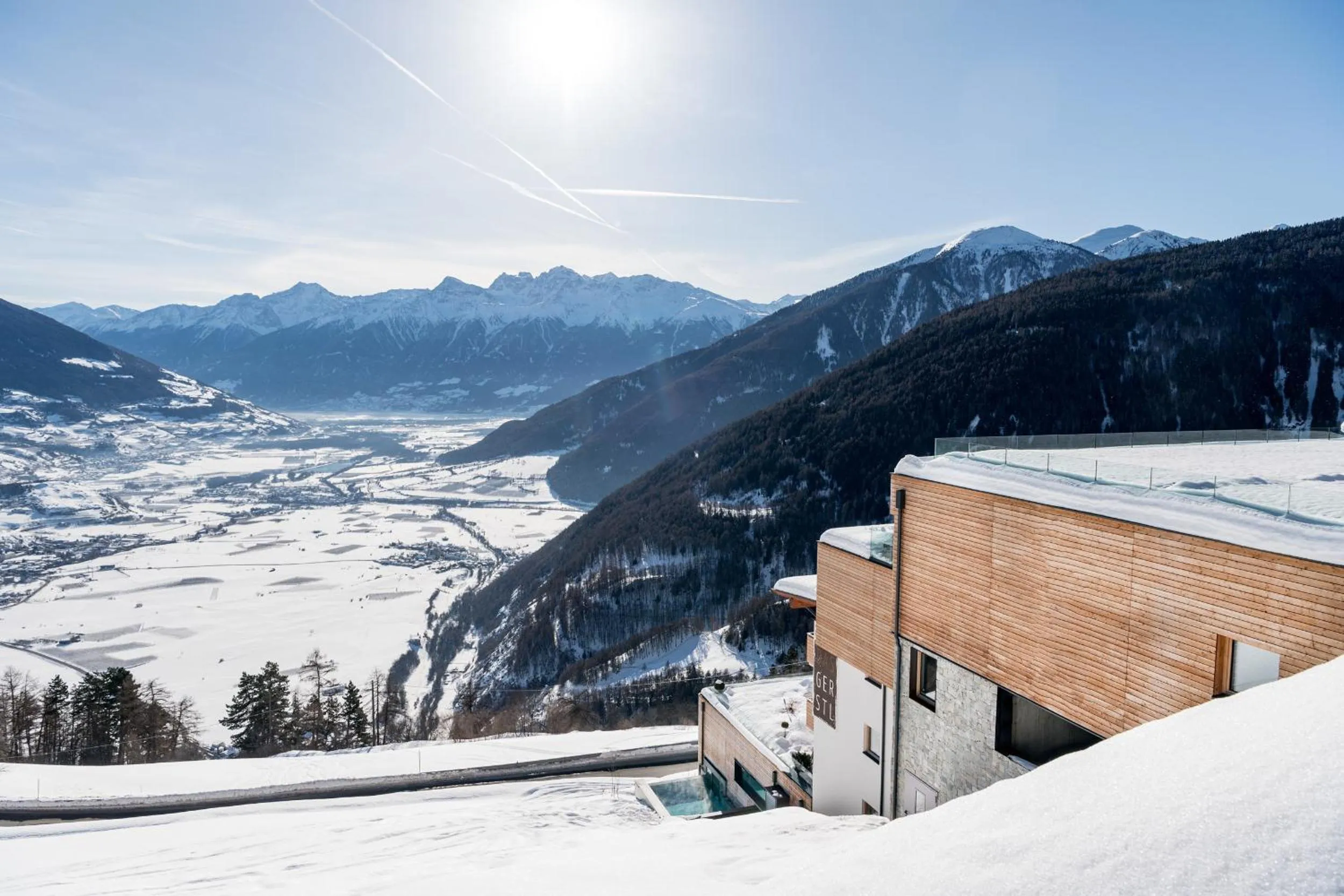 Mountain view in DAS GERSTL Alpine Retreat