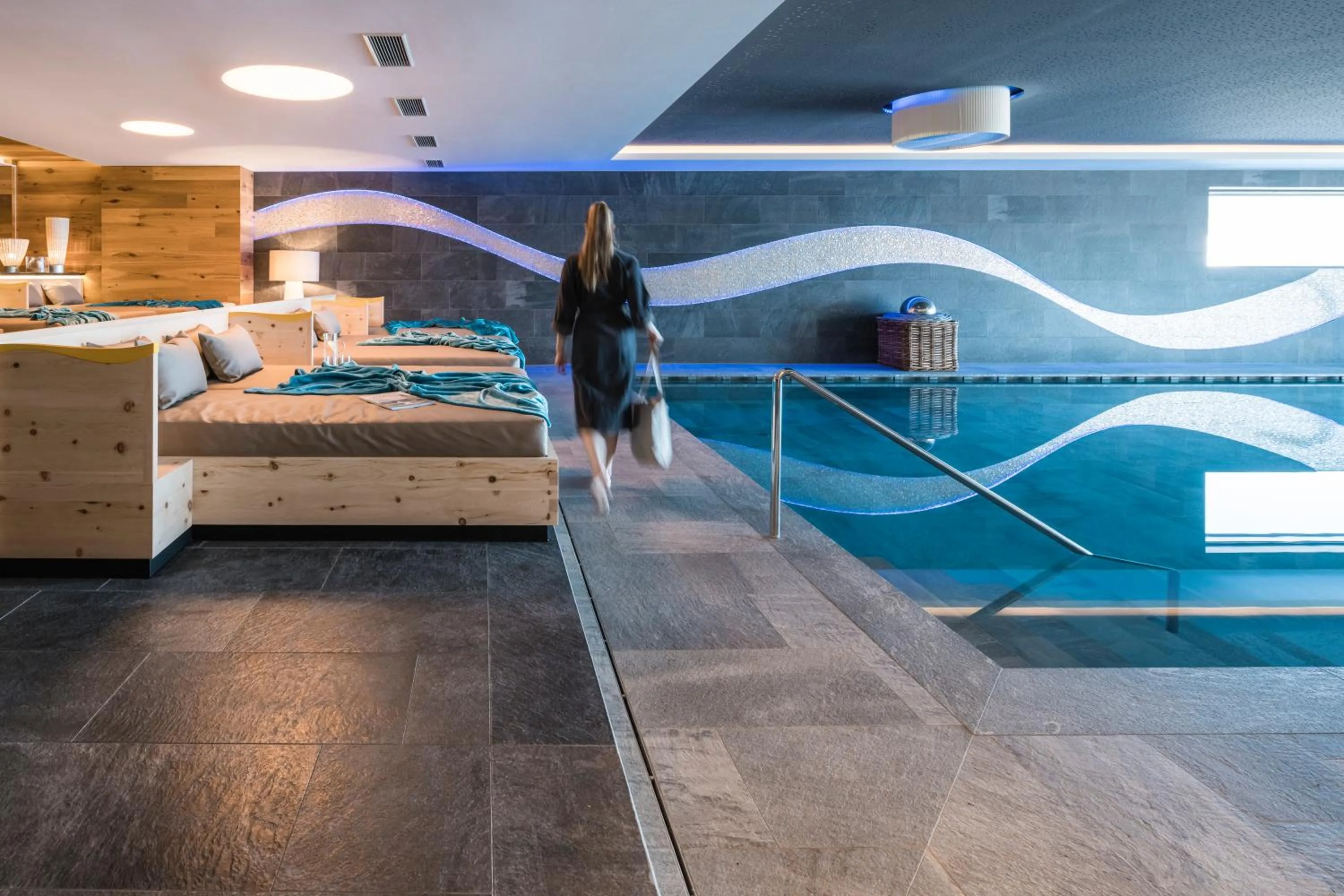 Bed in DAS GERSTL Alpine Retreat