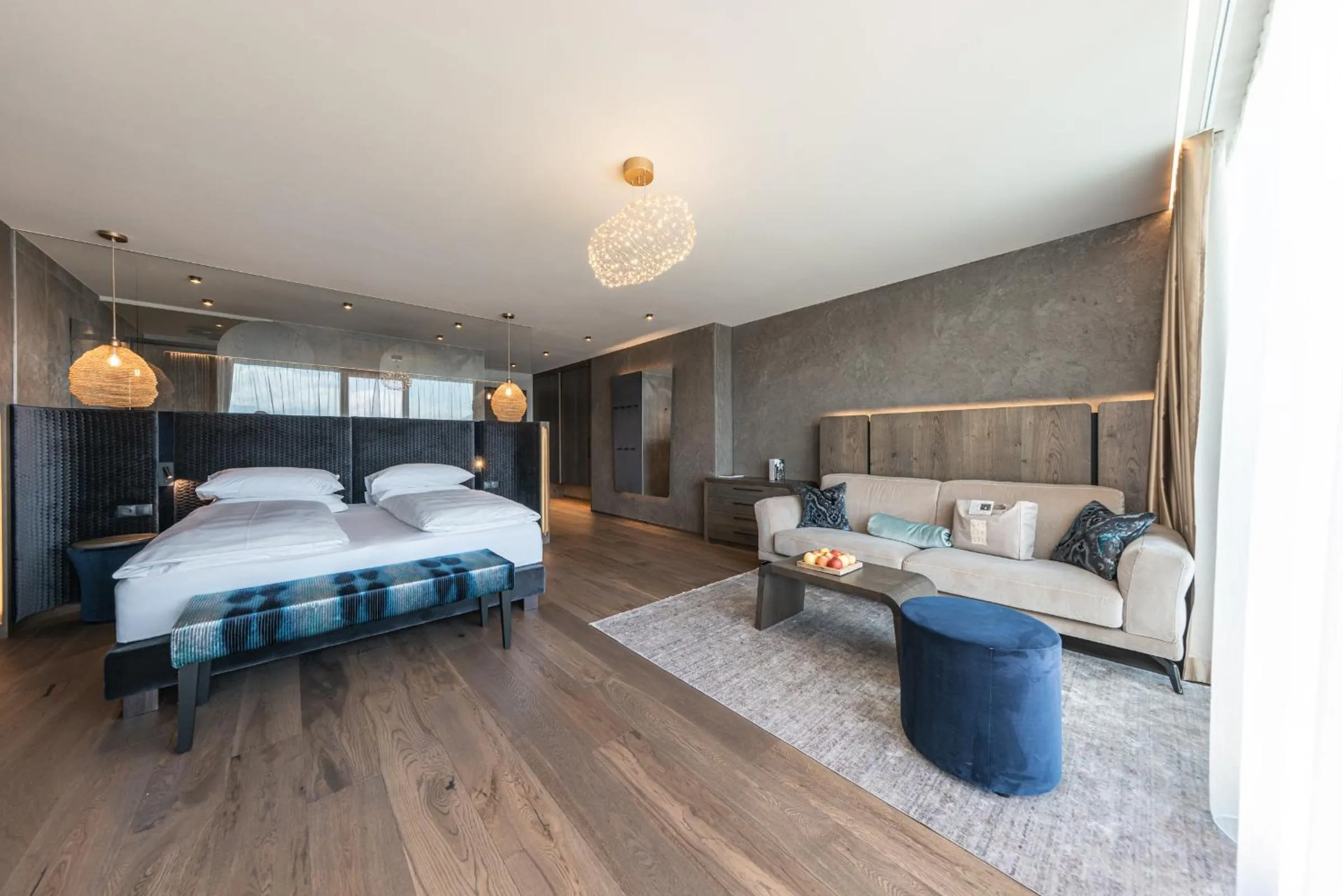 Bed in DAS GERSTL Alpine Retreat