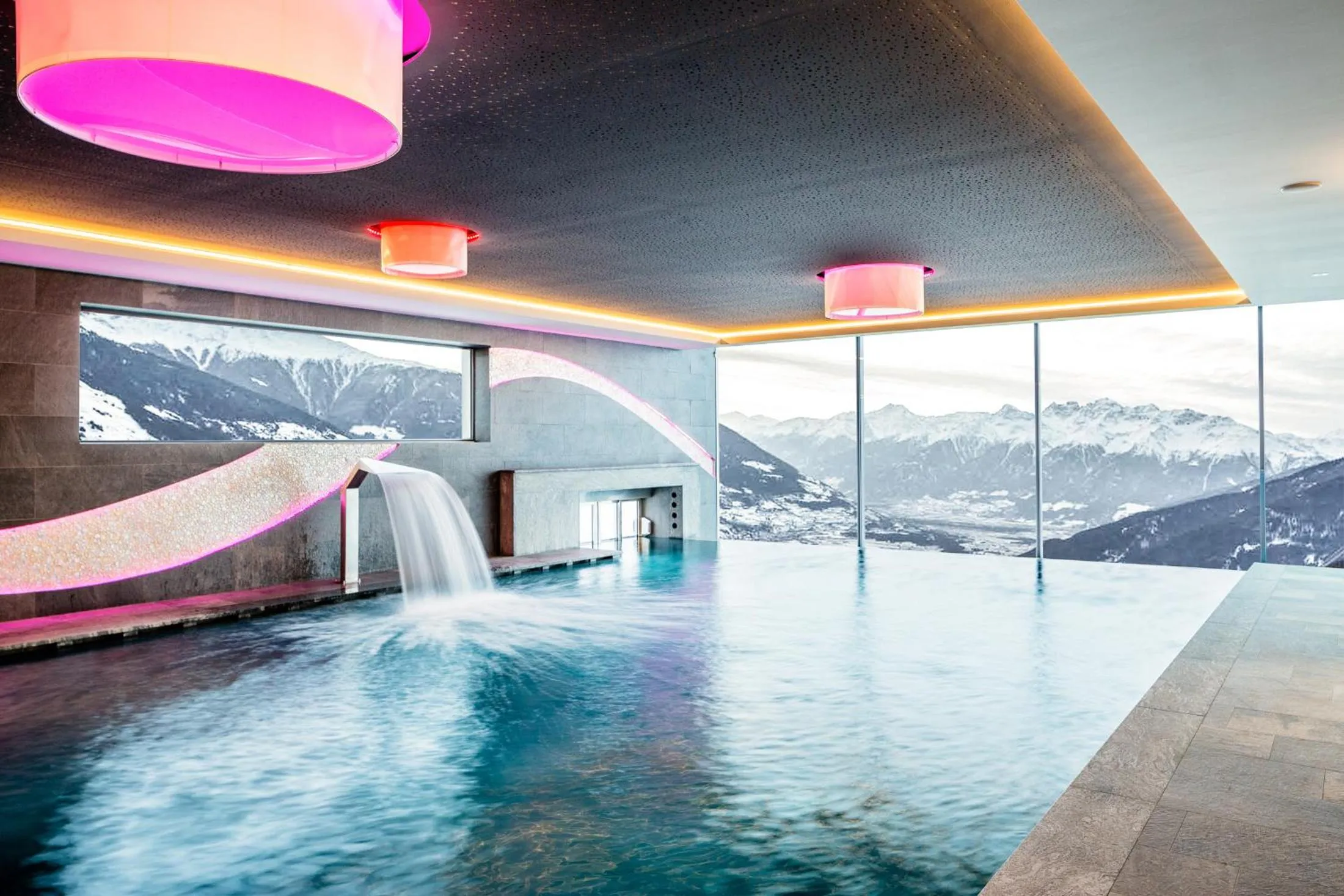 Swimming pool in DAS GERSTL Alpine Retreat