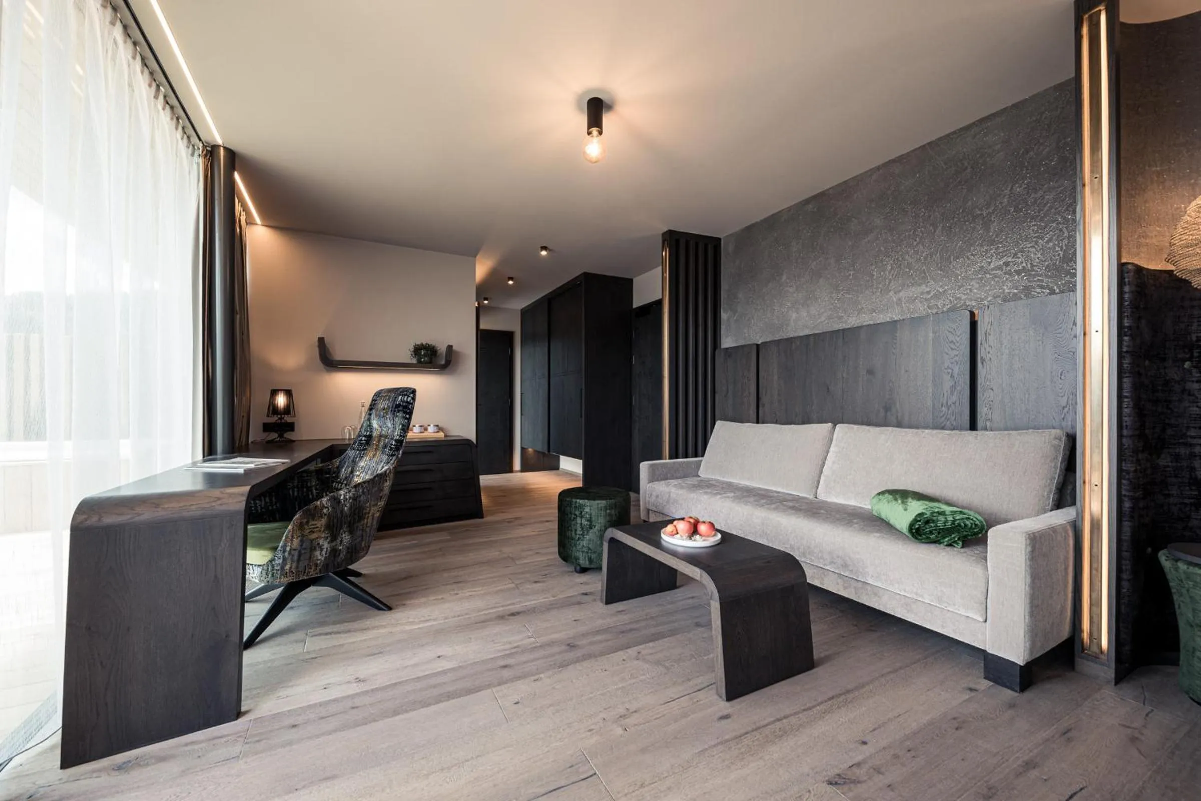 Bed in DAS GERSTL Alpine Retreat