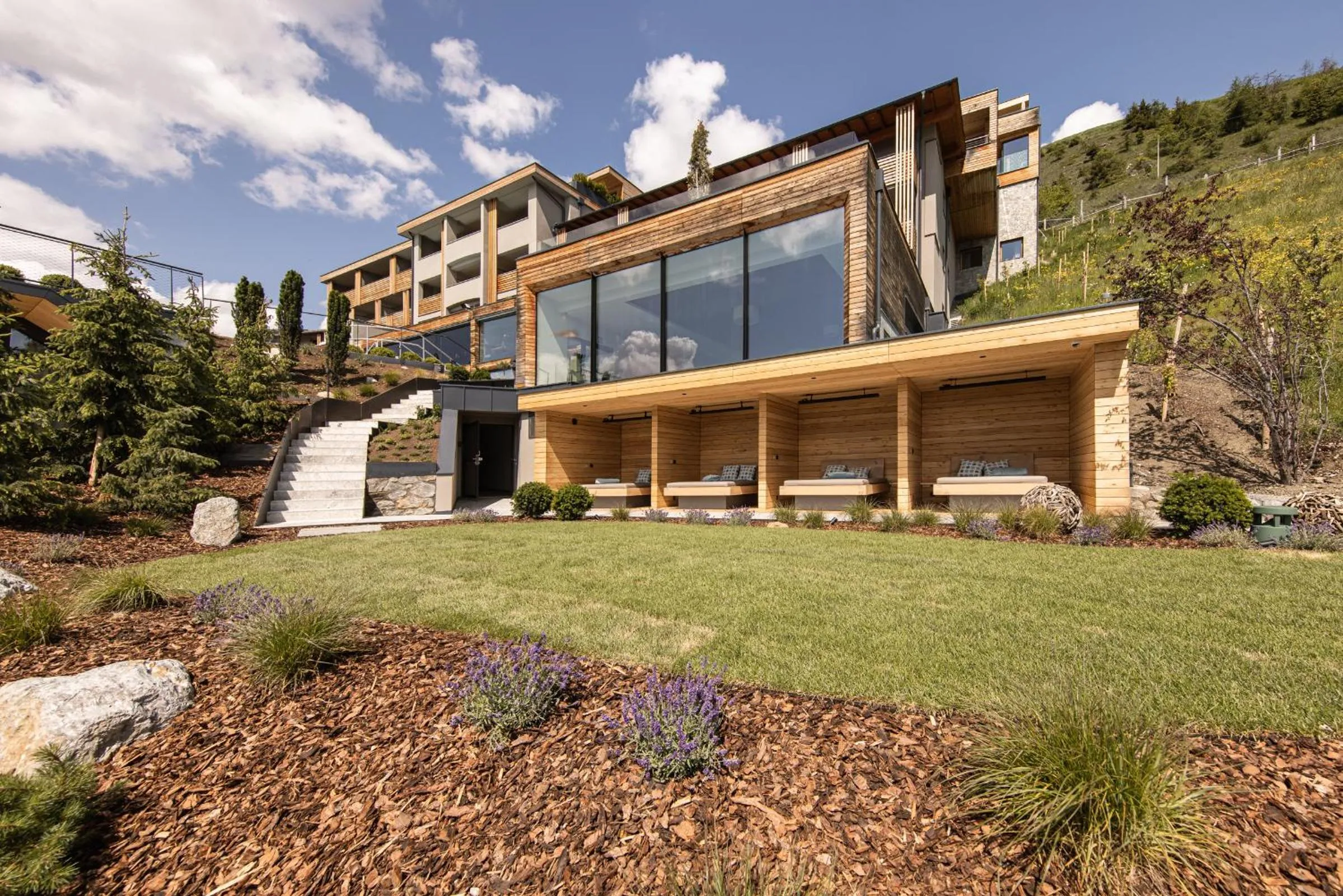 Garden in DAS GERSTL Alpine Retreat