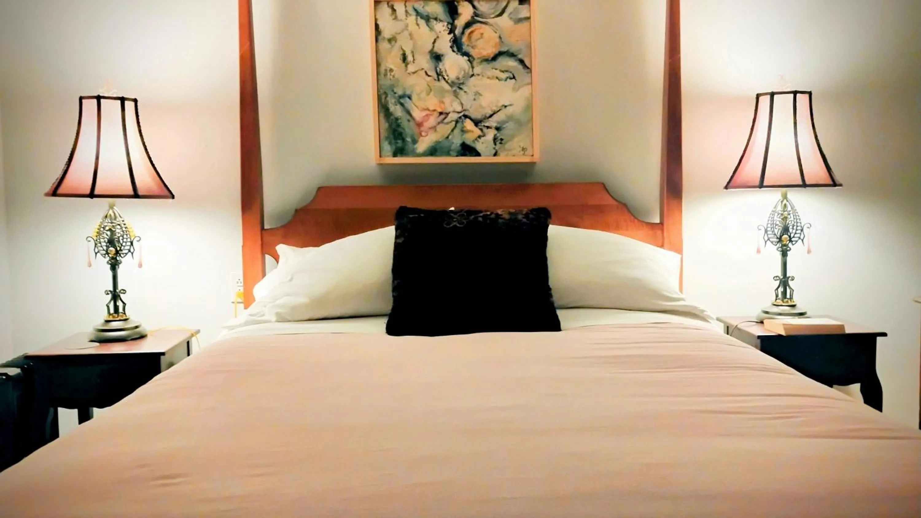Bed in Cooperstown Bed and Breakfast