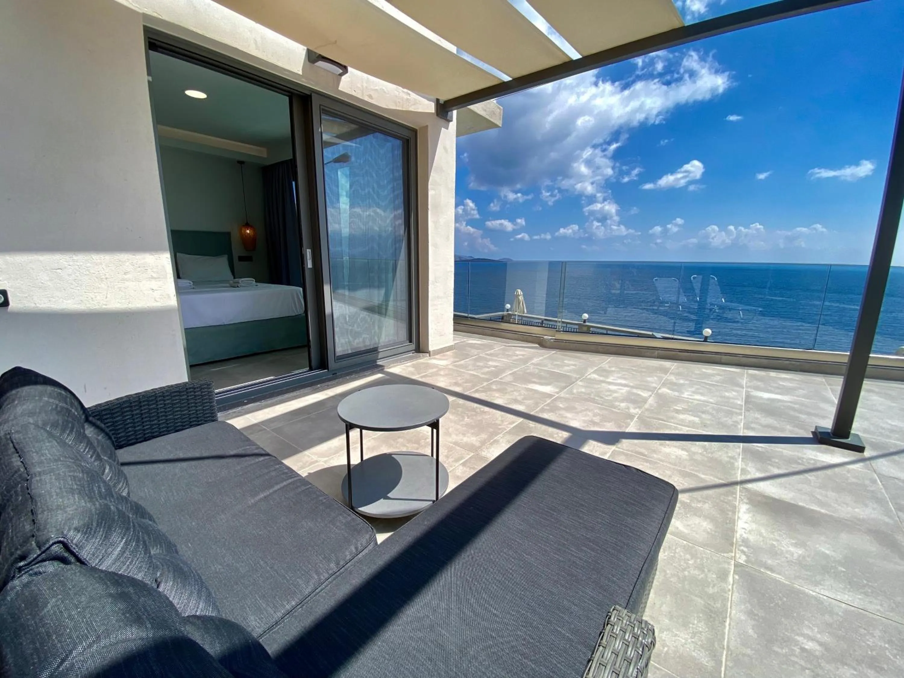Balcony/Terrace in Ostria Apartments