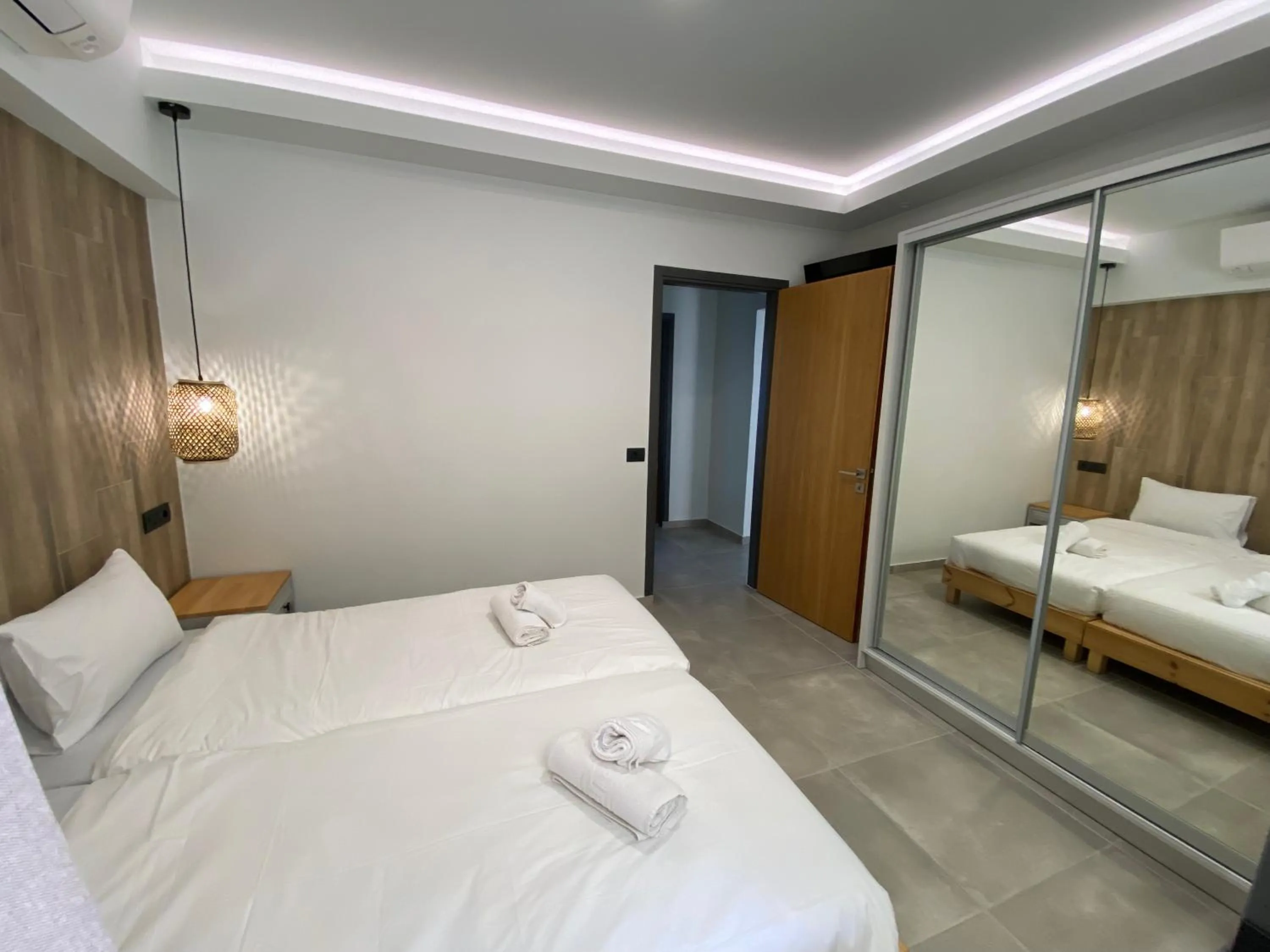 Bedroom, Bed in Ostria Apartments
