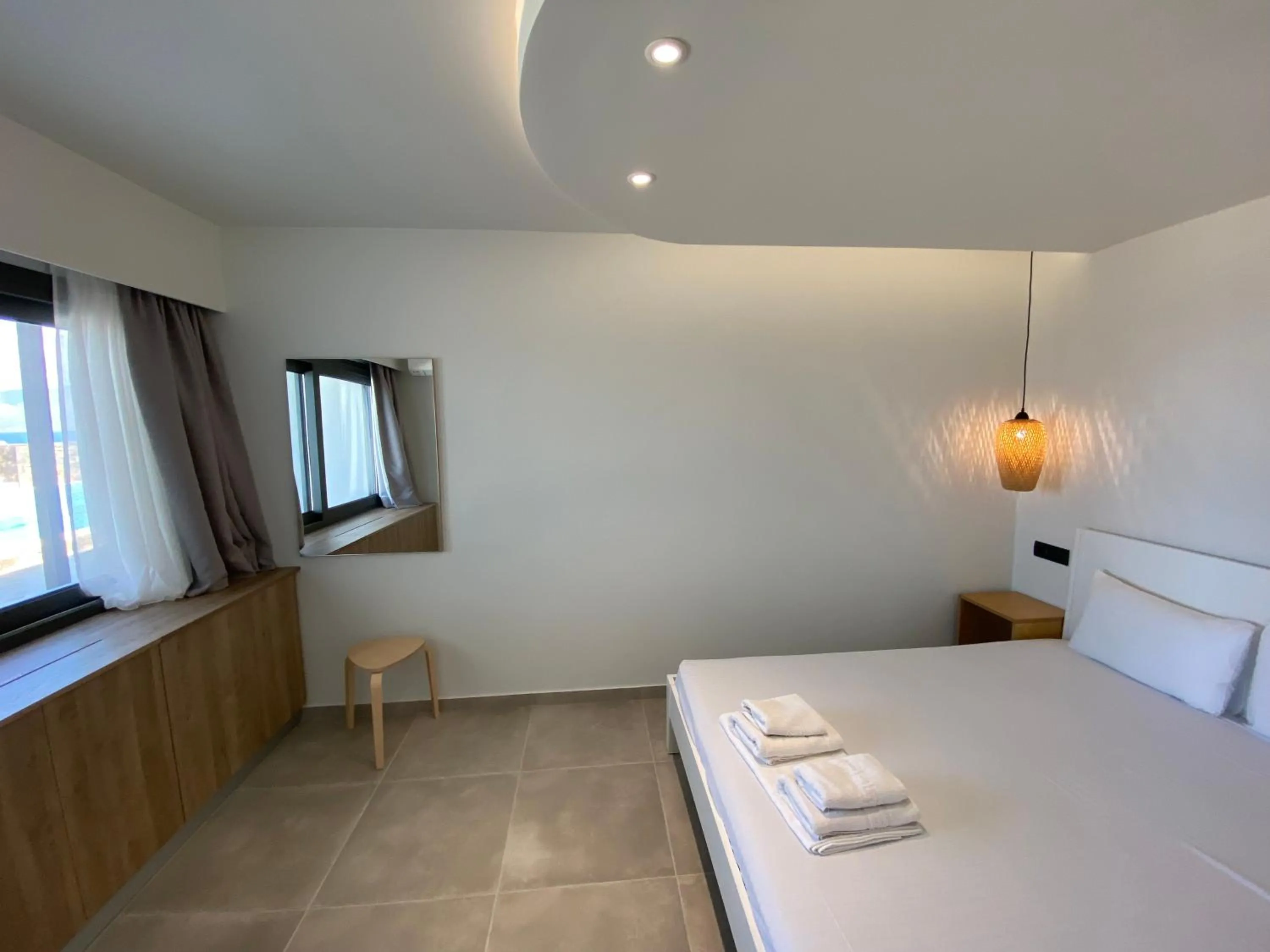 Bedroom, Bed in Ostria Apartments