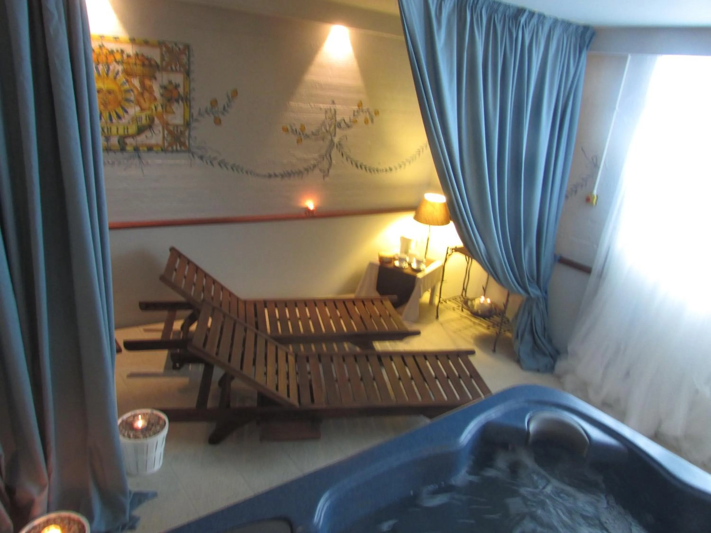 Hot Tub, Bed in Casale Di Caterina