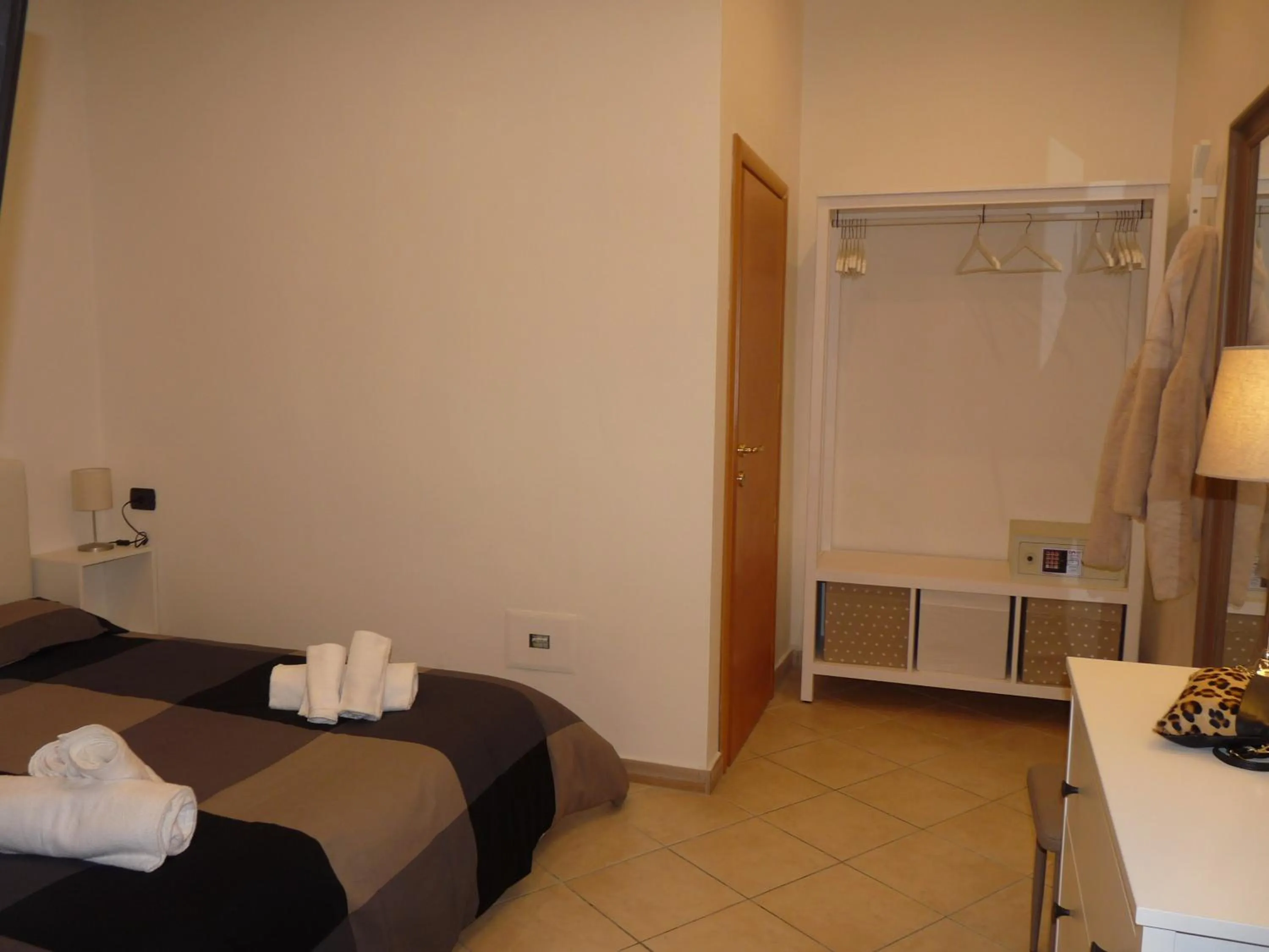 Bed in Hotel Villa Edda