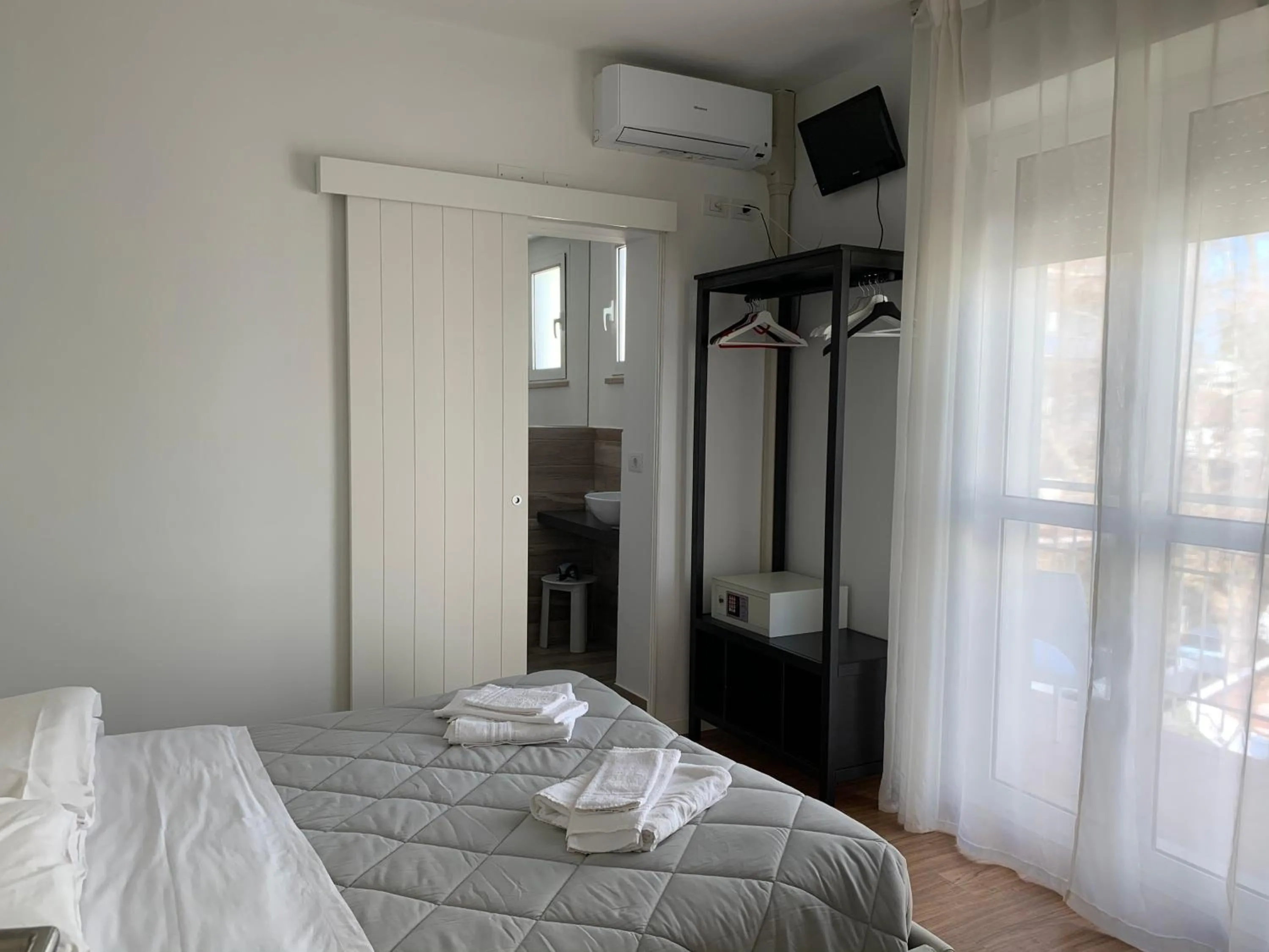 Bed in Hotel Villa Edda