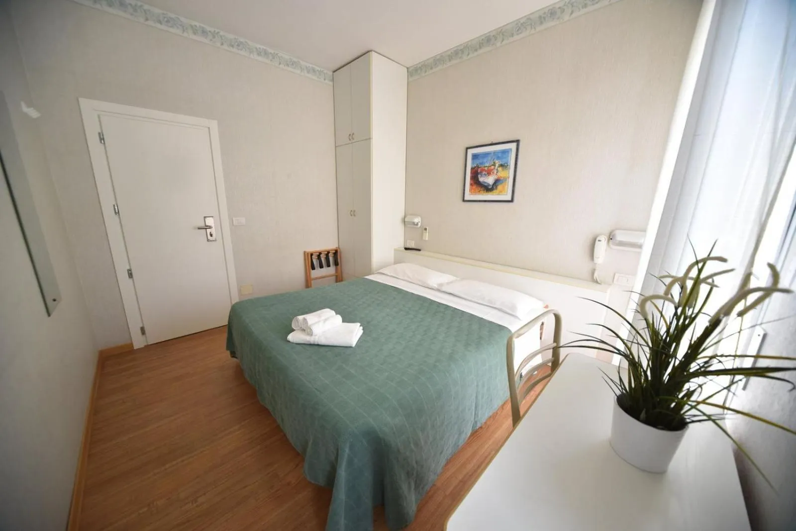 Bed in Hotel Villa Edda