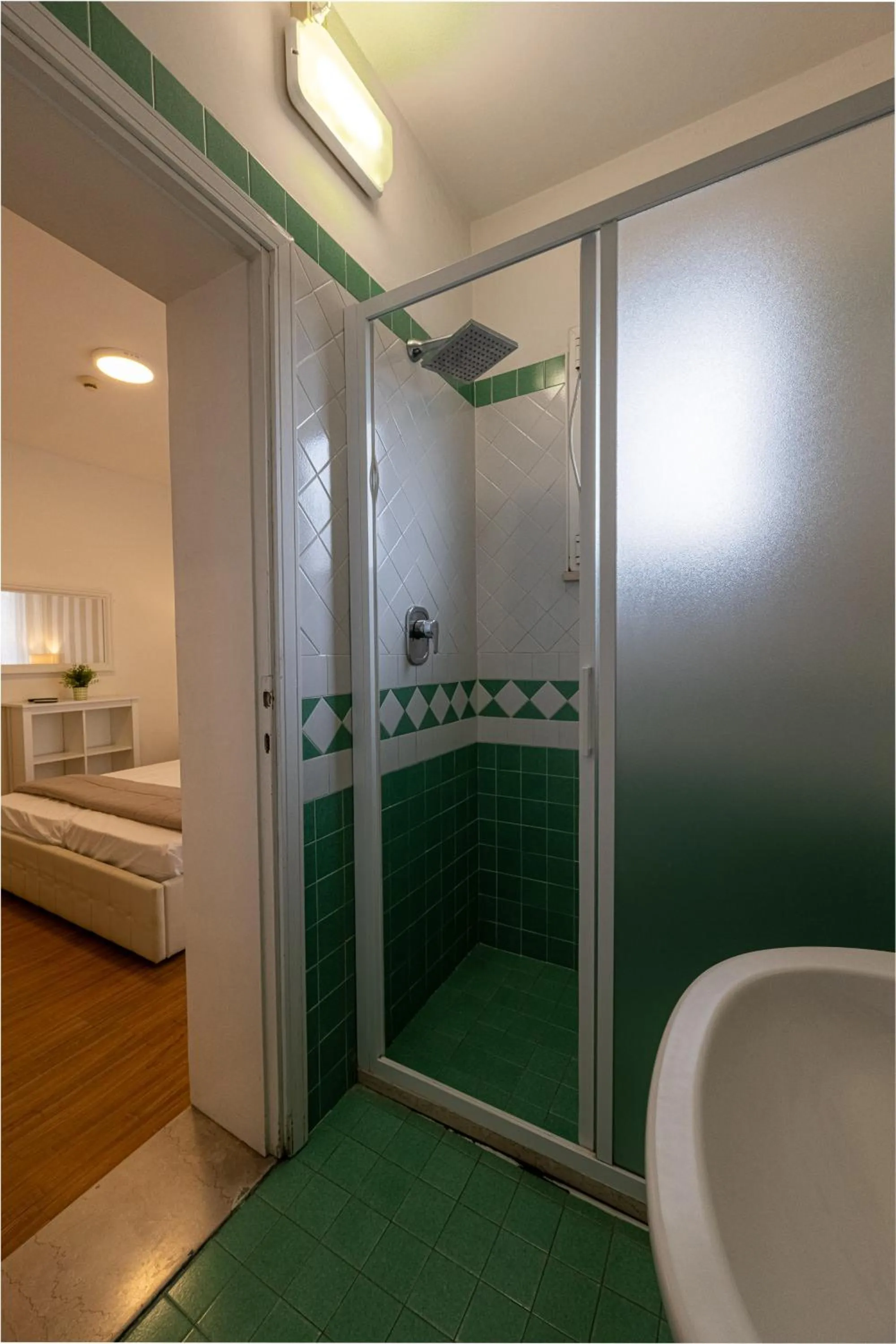 Bed in Hotel Villa Edda