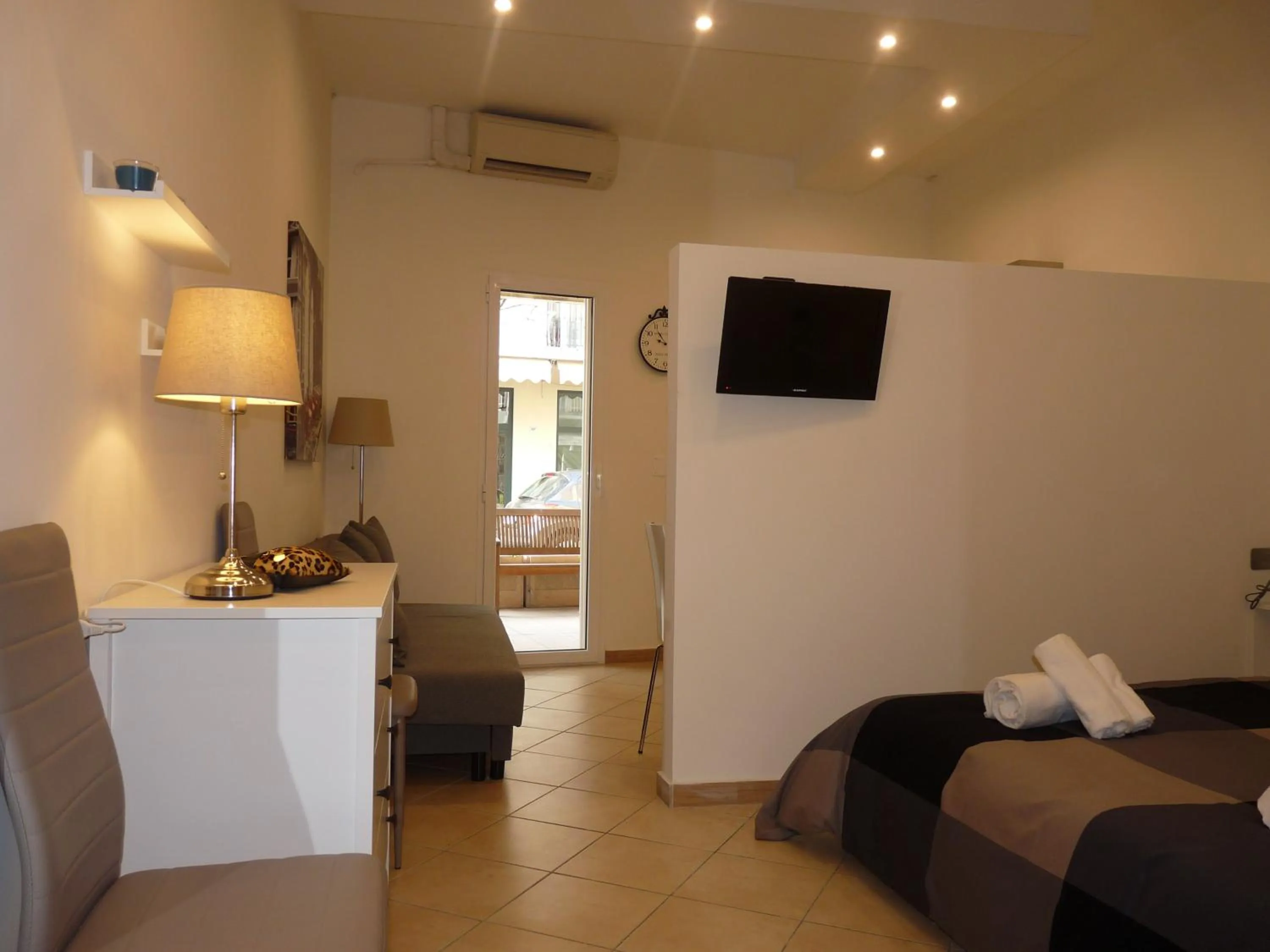 Bed in Hotel Villa Edda