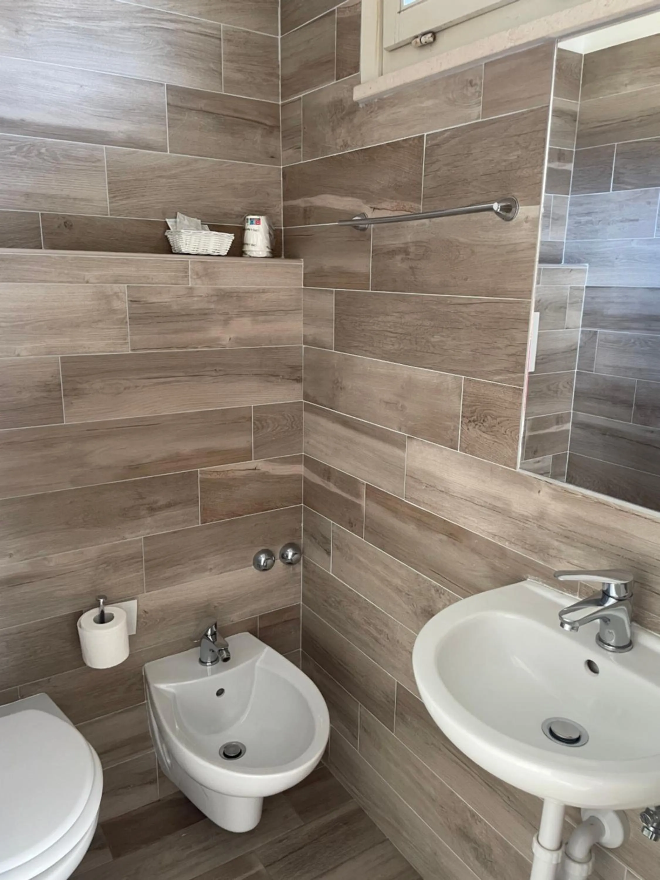 Bathroom in Hotel Barbiani