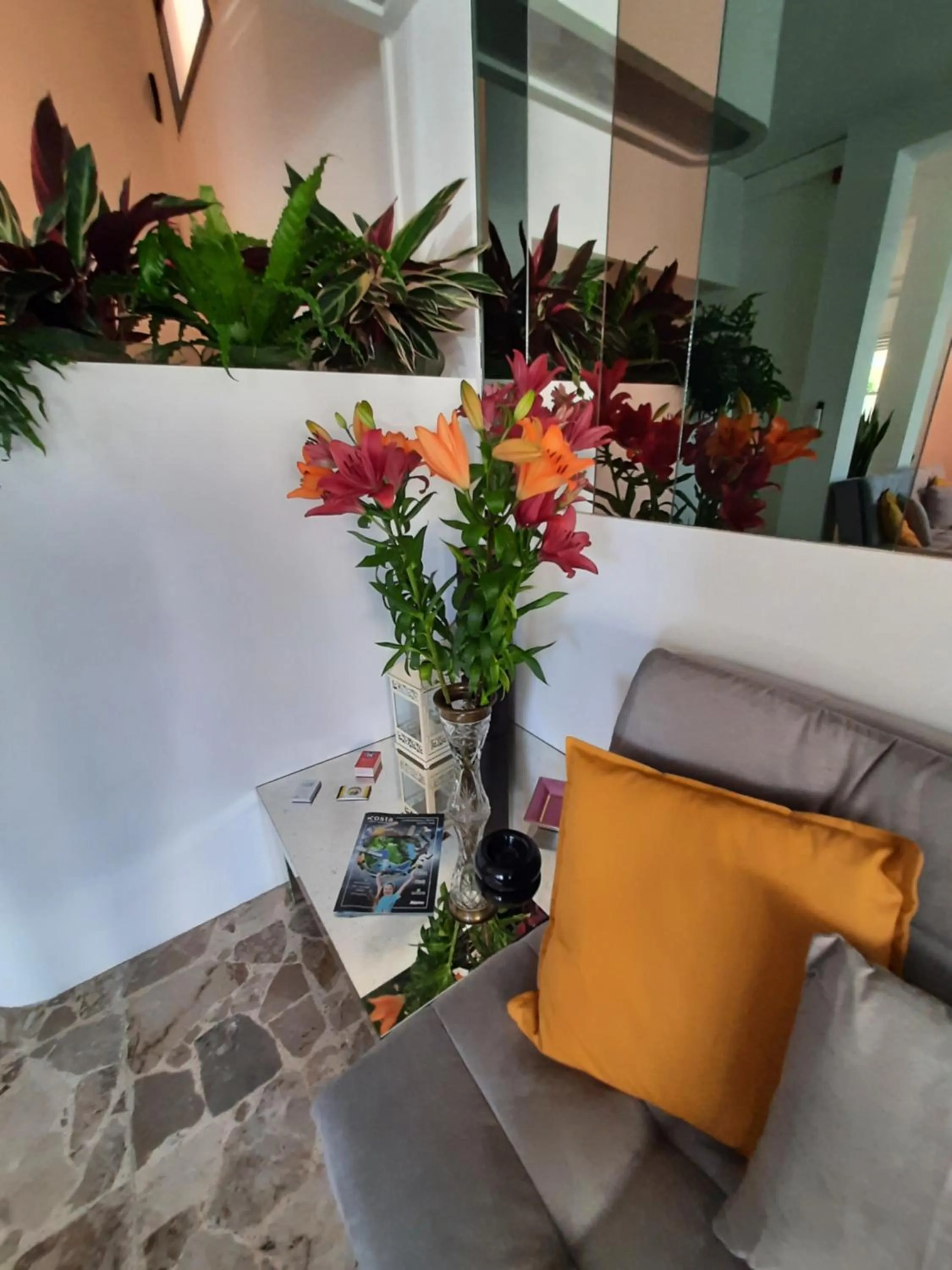 Lobby or reception in Hotel Barbiani