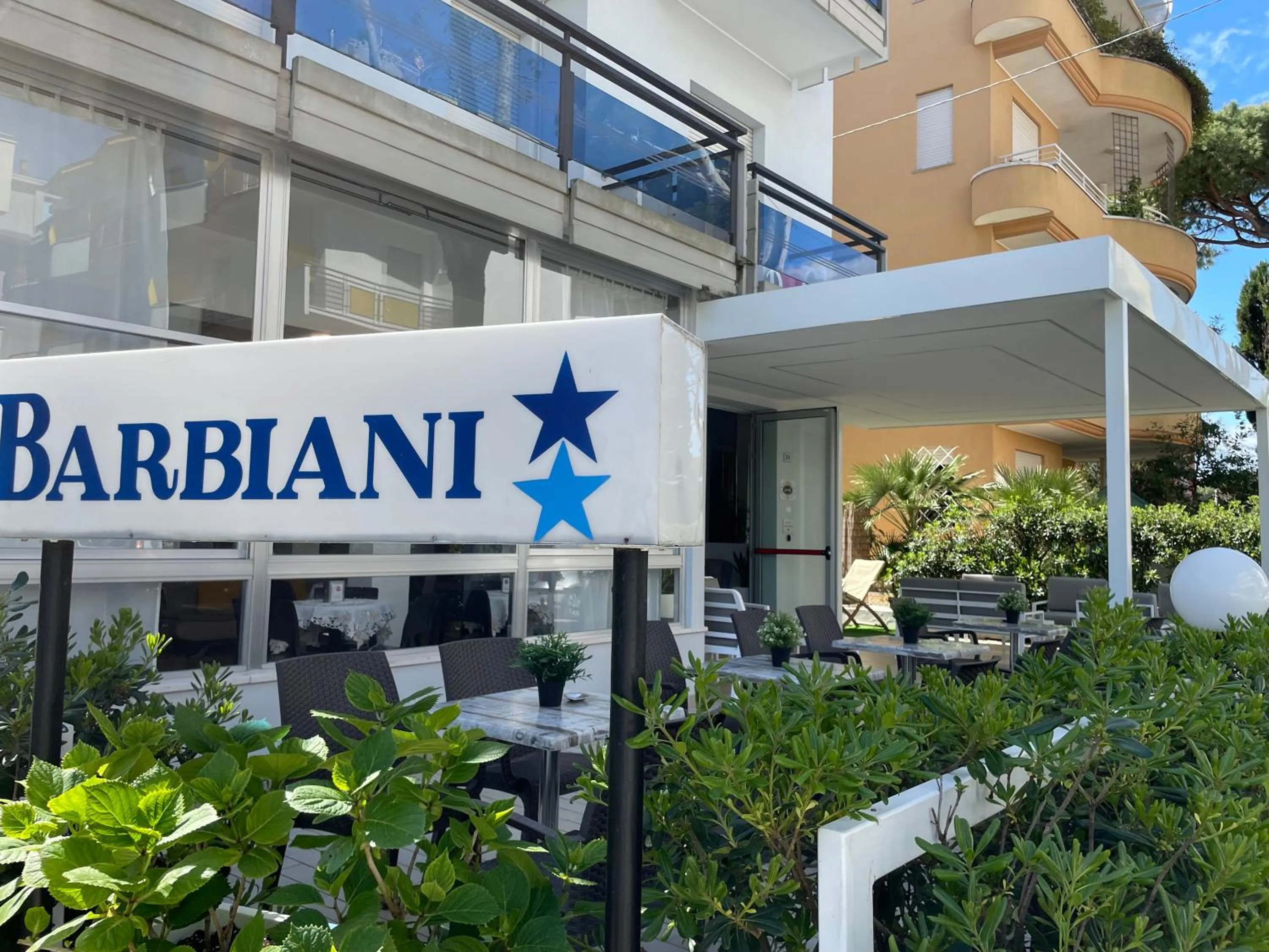 Property building in Hotel Barbiani