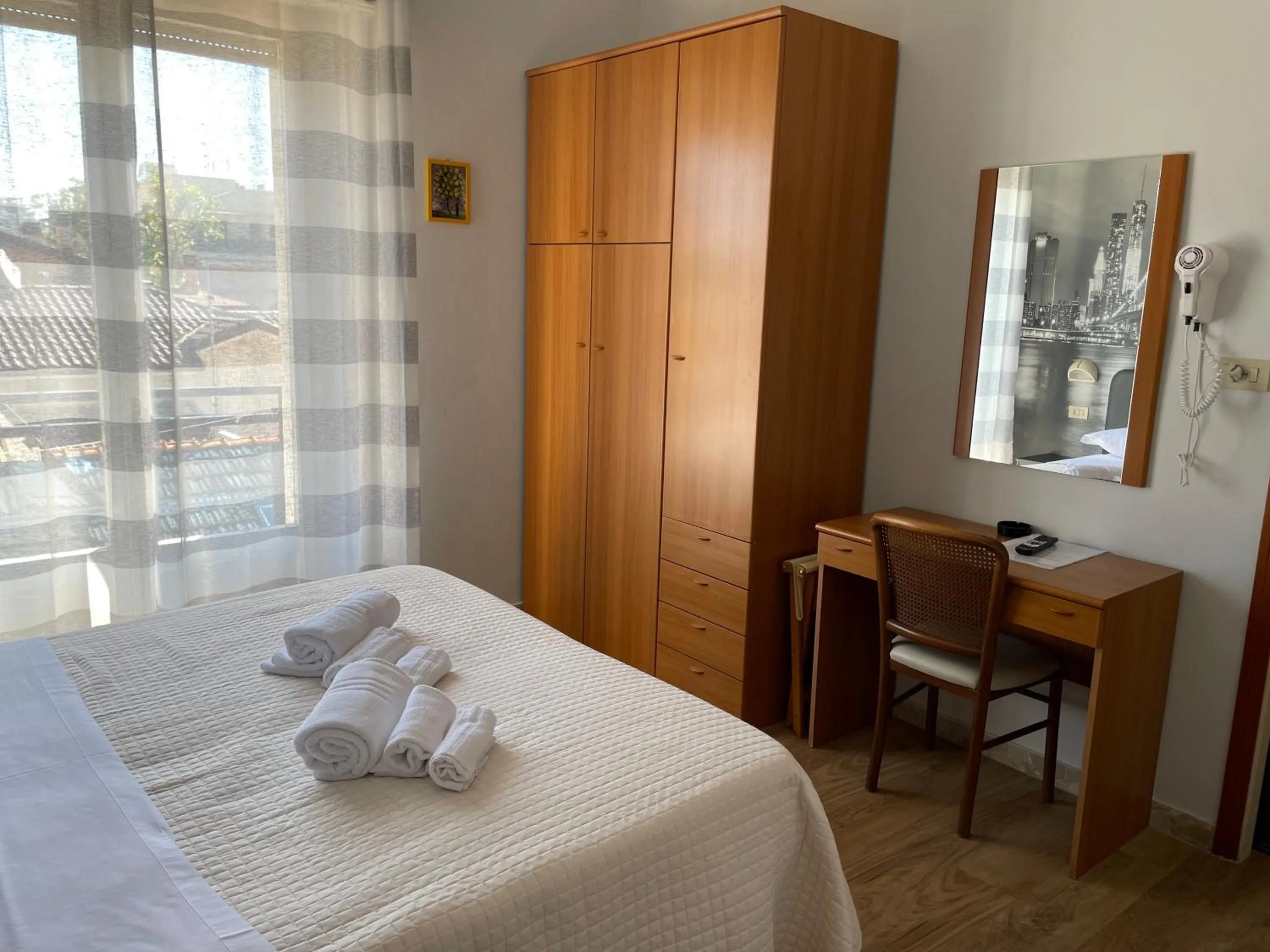 Bed in Hotel Barbiani