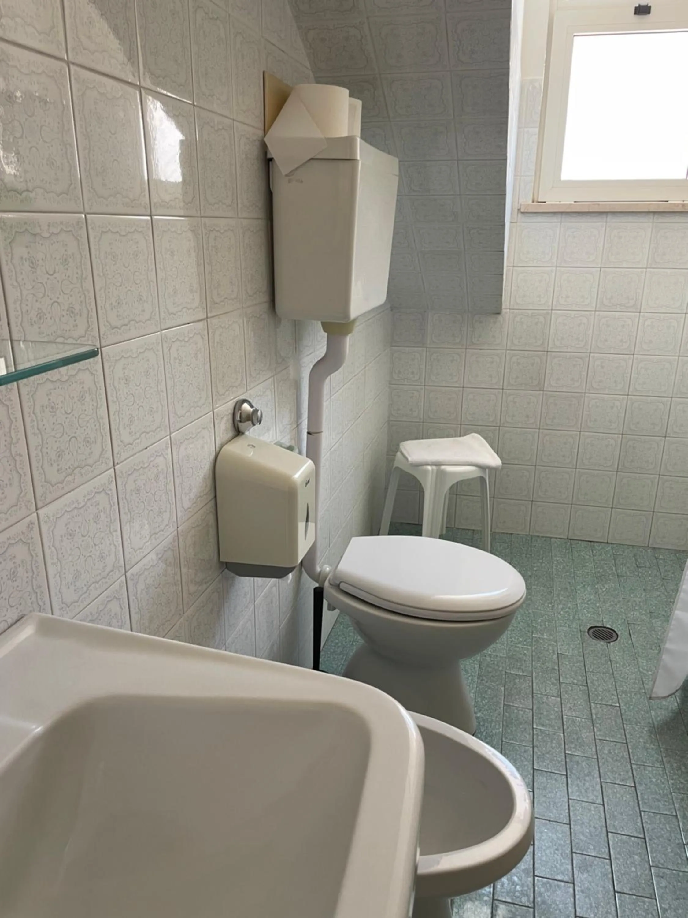 Bathroom in Hotel Barbiani