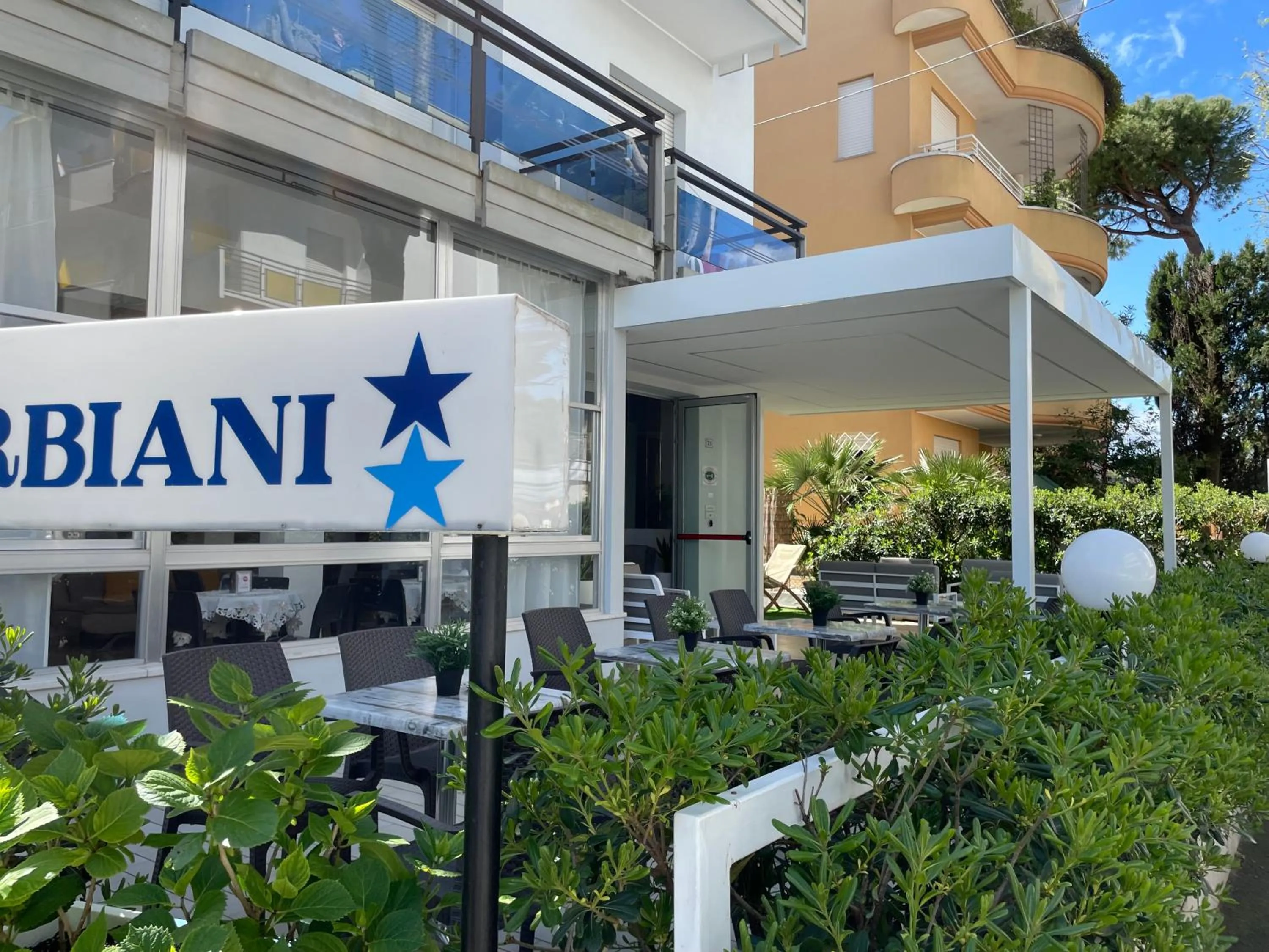 Property building in Hotel Barbiani