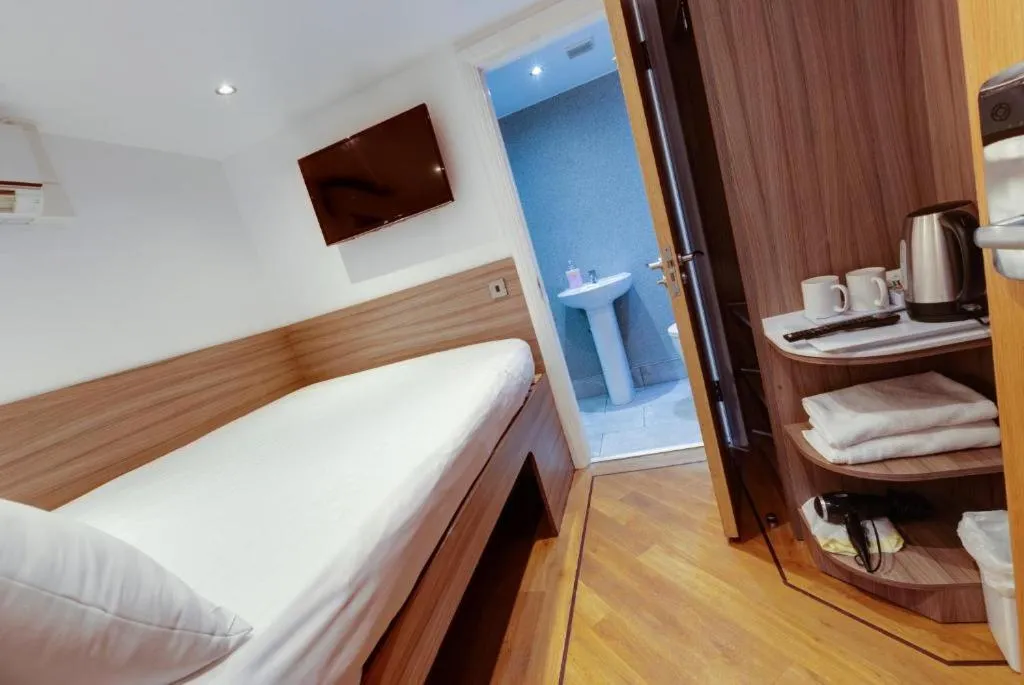 Bed in Print Works Hotel