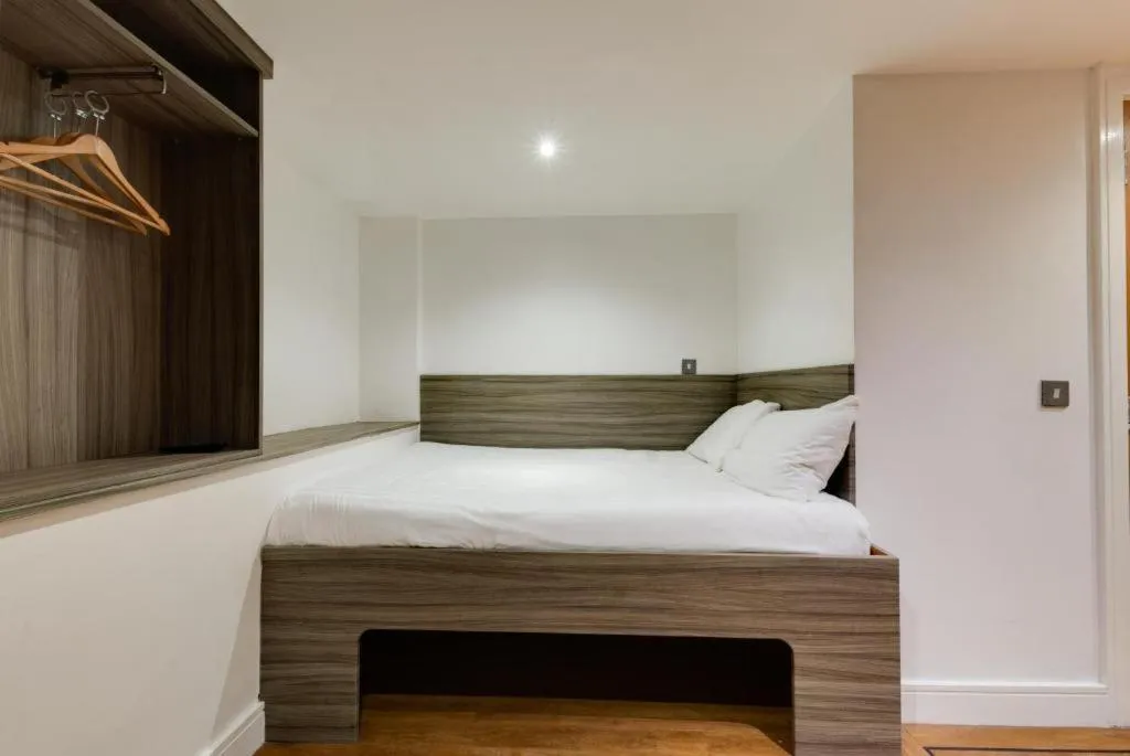 Bed in Print Works Hotel