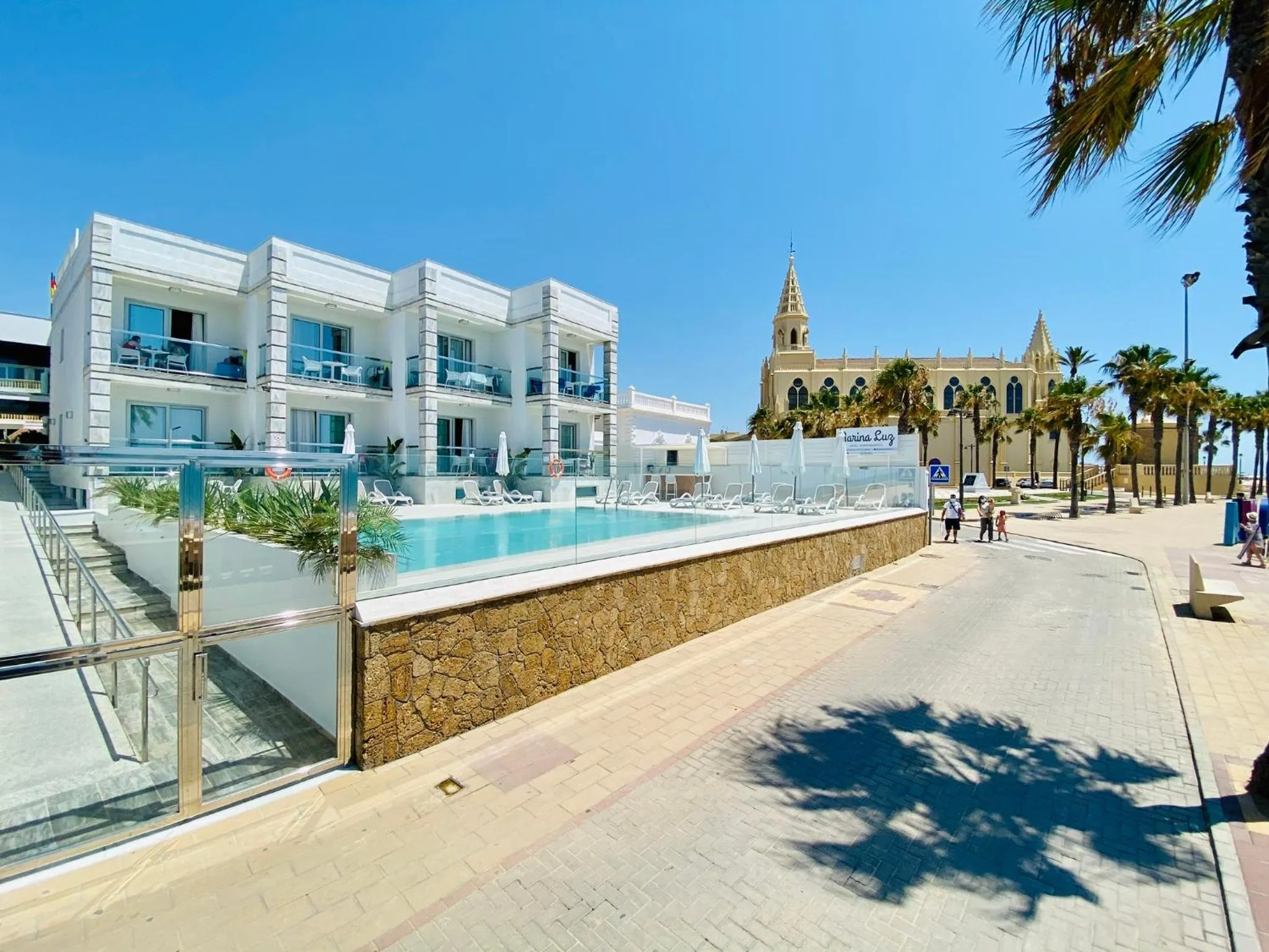 Property building in Hotel Apartamentos Marina Luz