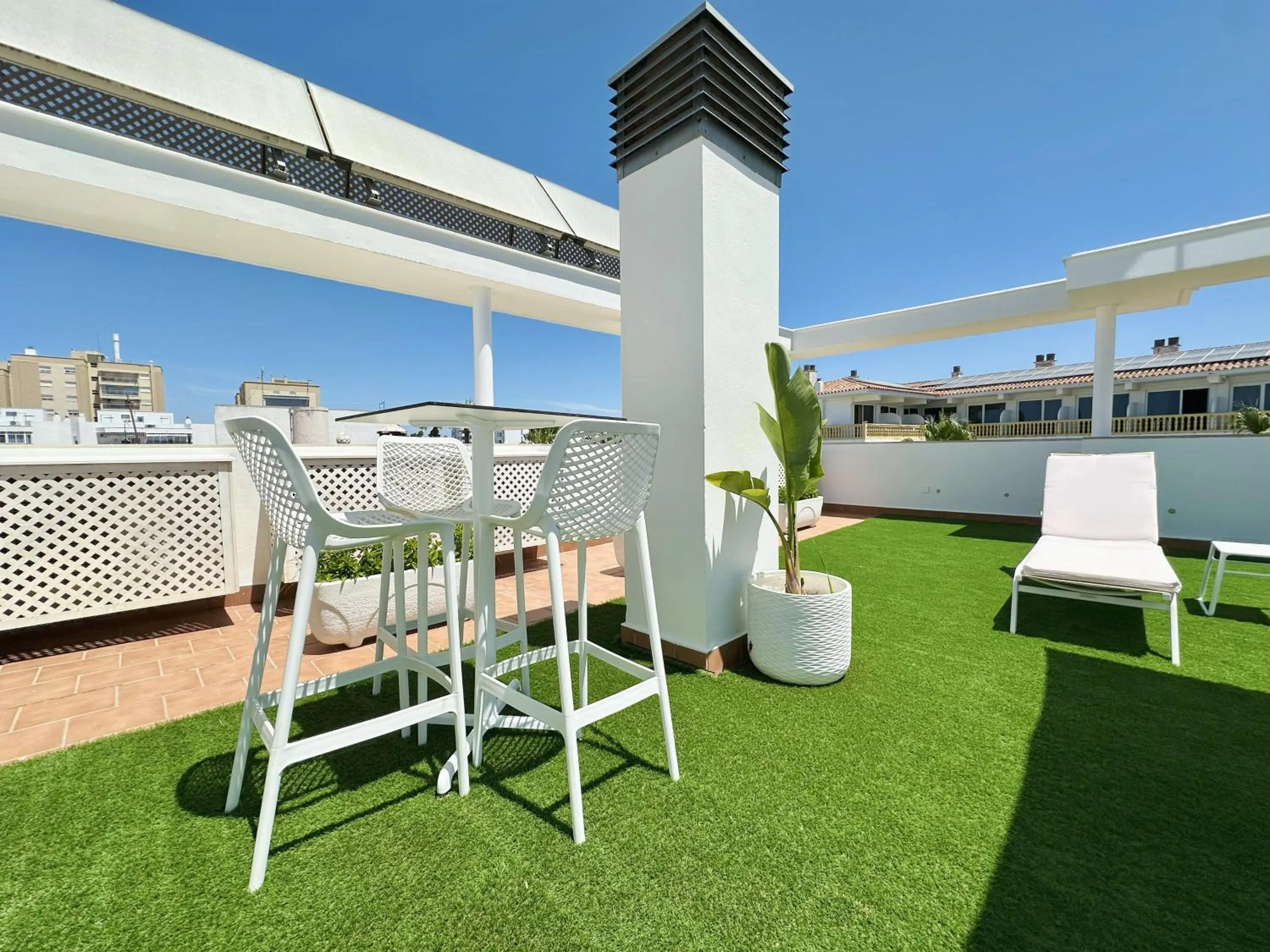 Patio in Hotel Apartamentos Marina Luz