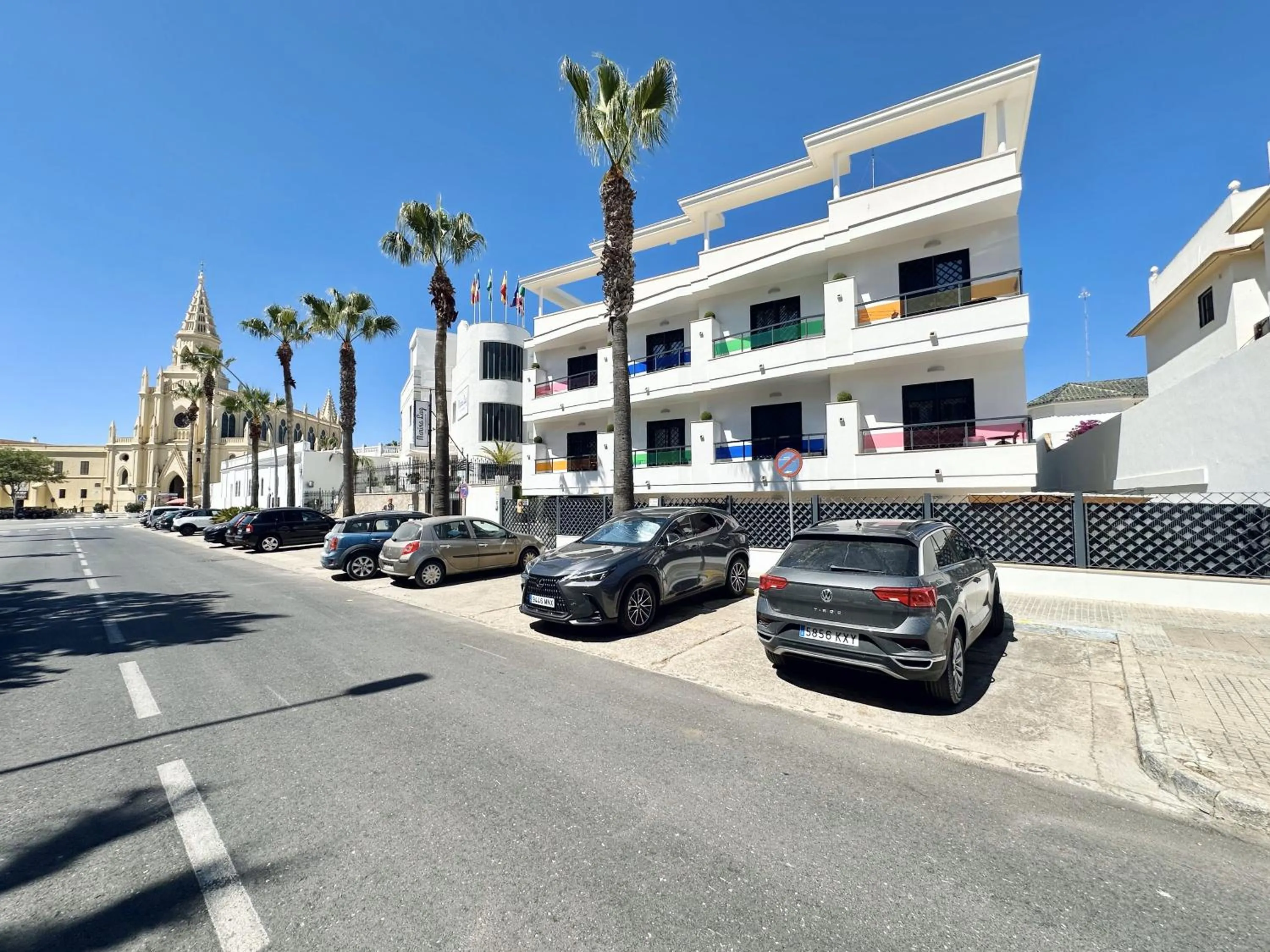 Property building in Hotel Apartamentos Marina Luz