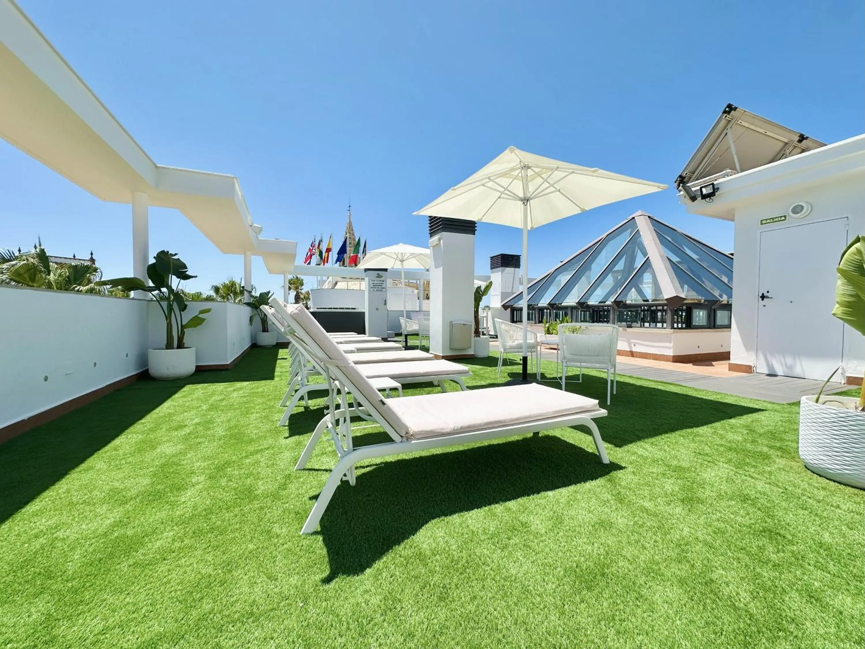 Garden in Hotel Apartamentos Marina Luz