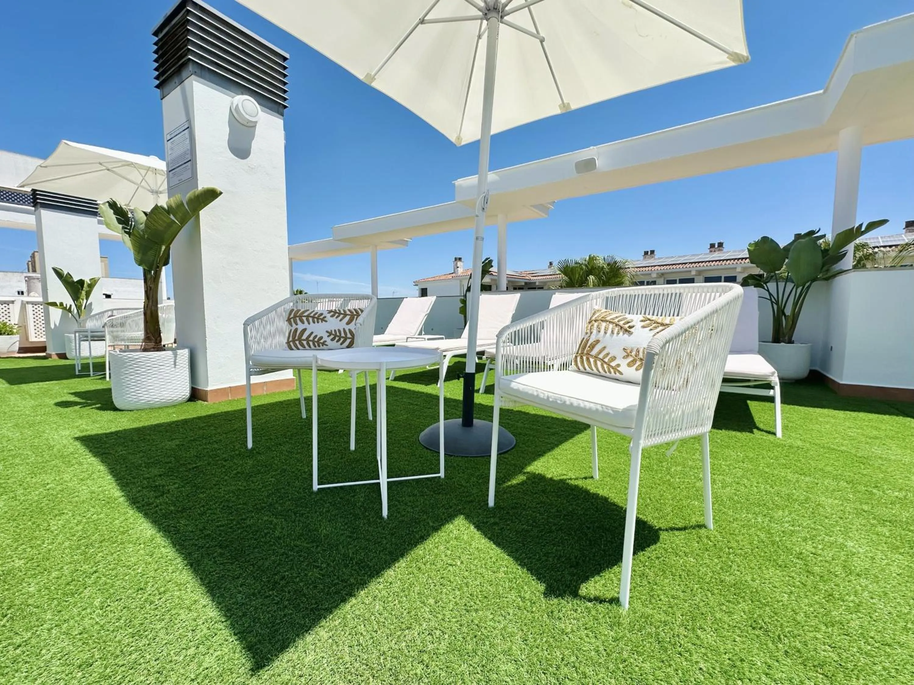 Patio in Hotel Apartamentos Marina Luz