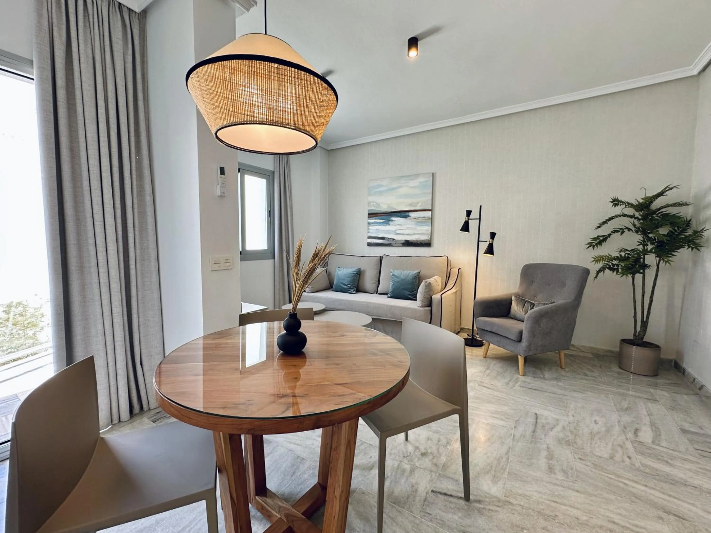 Living room in Hotel Apartamentos Marina Luz